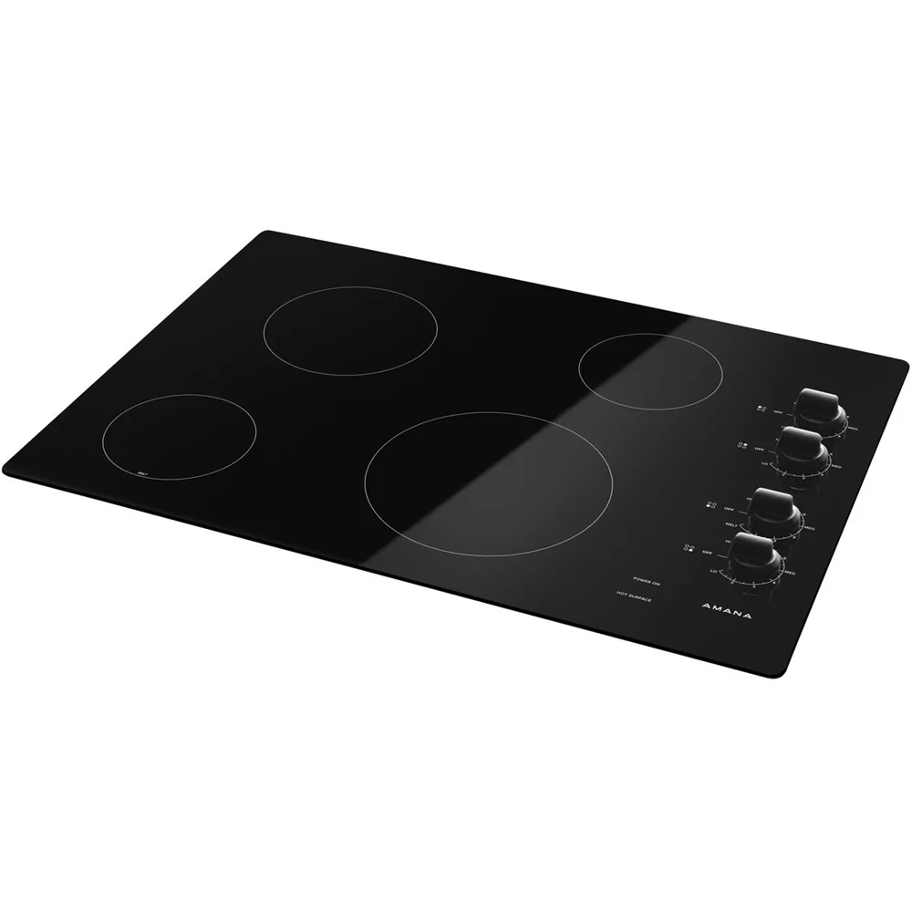 Amana AEC6540KFB 30-Inch Electric Cooktop With Multiple Settings - Black - Image 3