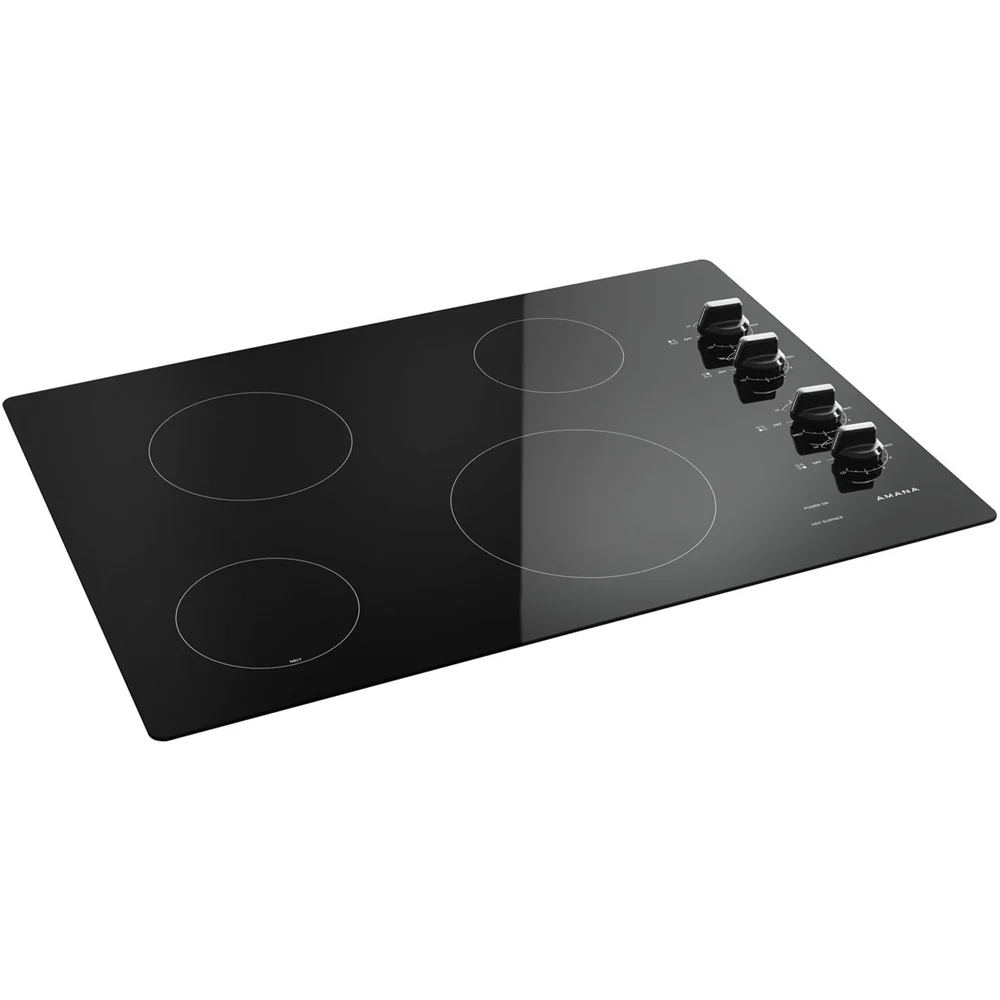 Amana AEC6540KFB 30-Inch Electric Cooktop With Multiple Settings - Black - Image 4