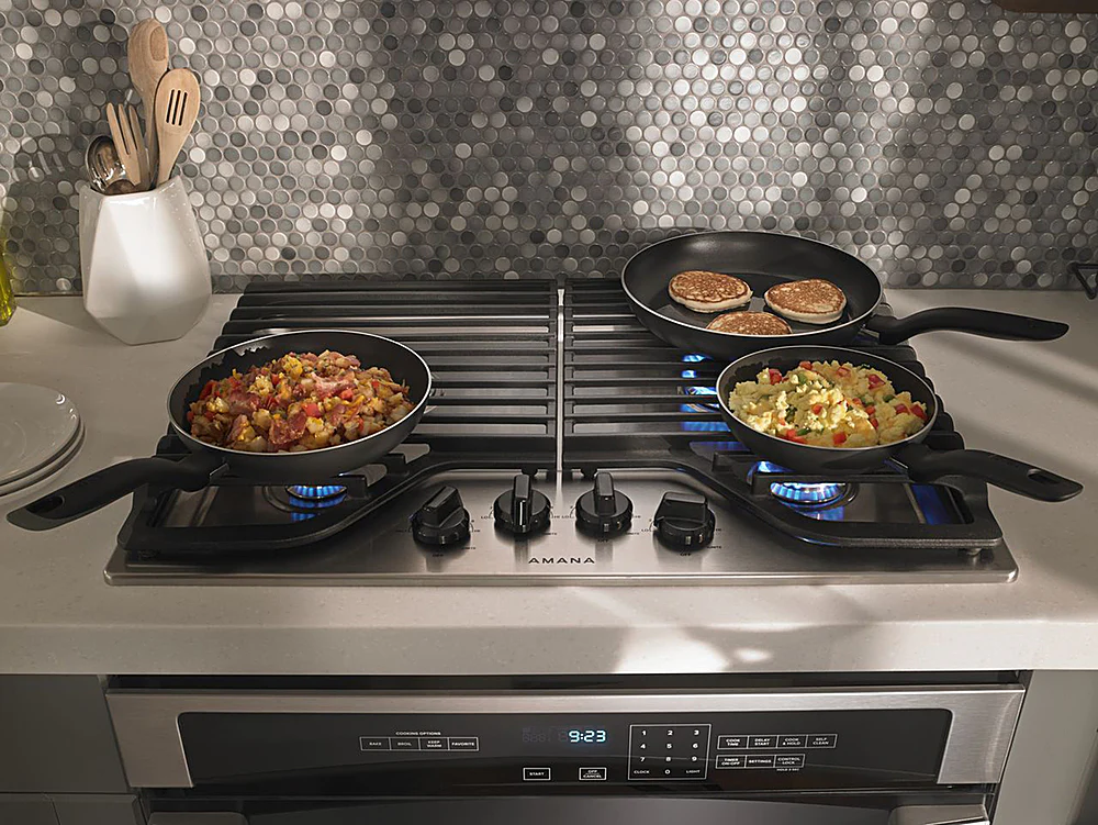 Amana AGC6540KFS 30-Inch Gas Cooktop With 4 Burners - Stainless Steel - Image 6