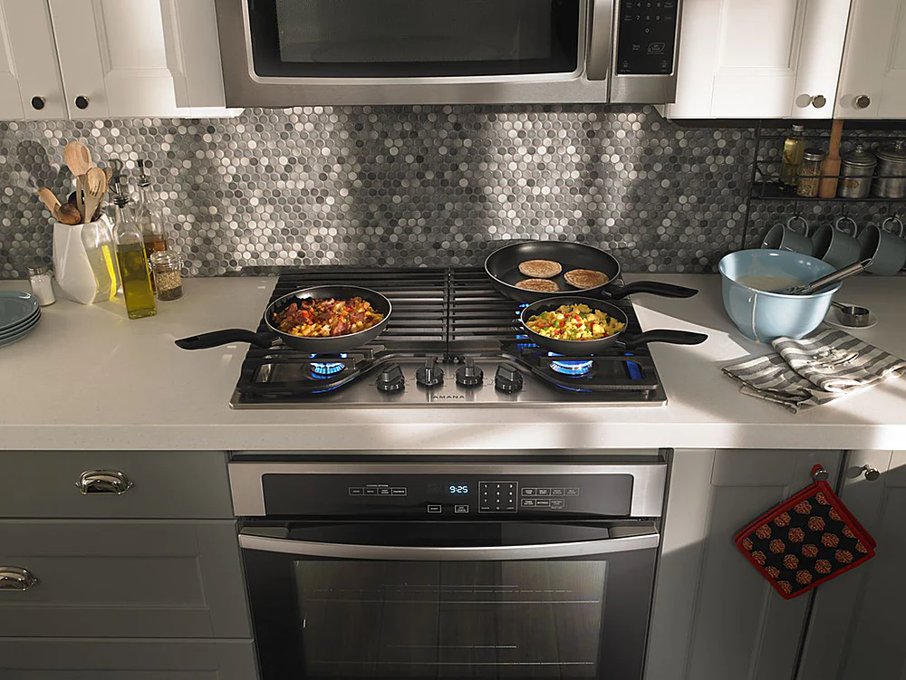 Amana AGC6540KFS 30-Inch Gas Cooktop With 4 Burners - Stainless Steel - Image 7