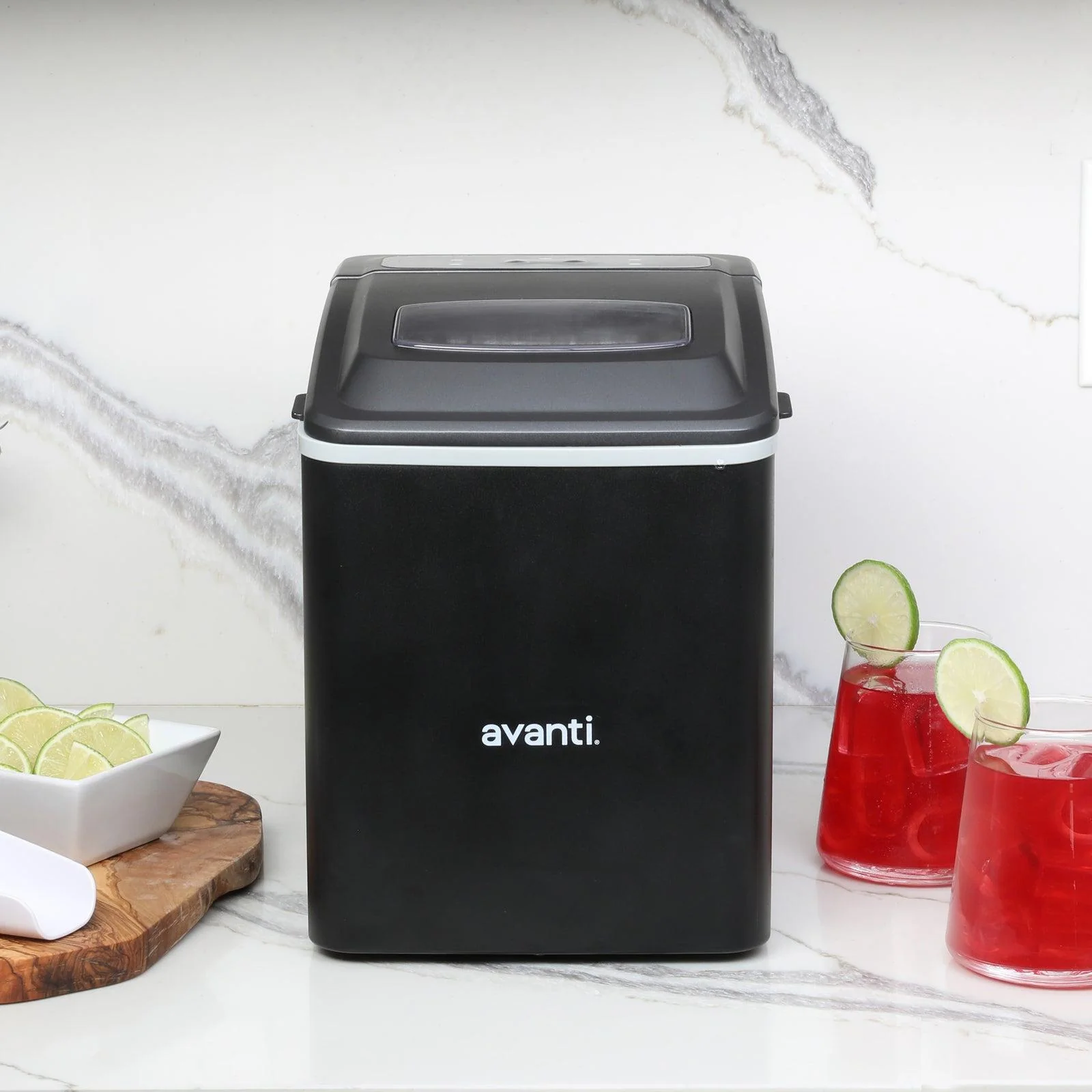 Avanti AVIM2625BK Avanti Mighty Ice Countertop Bullet Ice Maker - Image 3