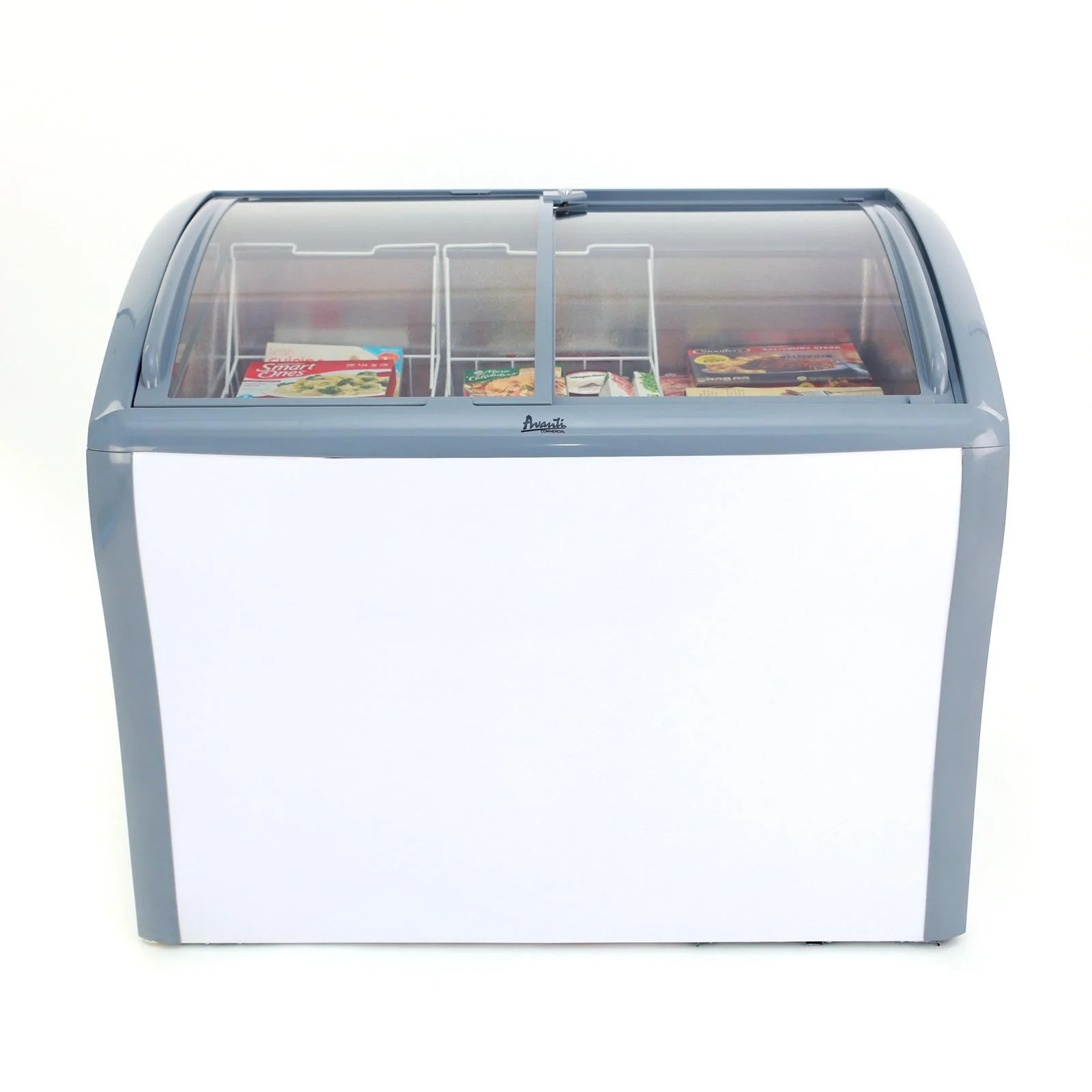 Avanti CFC836Q0WG Avanti 9.5 Cu. Ft. Commercial Glass Top Freezer Or Refrigerator - White / 9.5 Cu. Ft. - Image 5