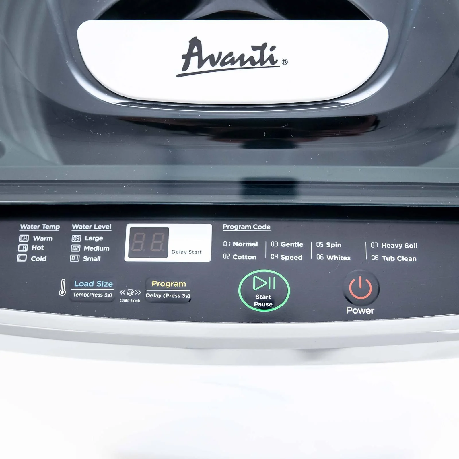 Avanti CTW14X0WIS 1.38 Cu. Ft. Compact Washer - Image 3