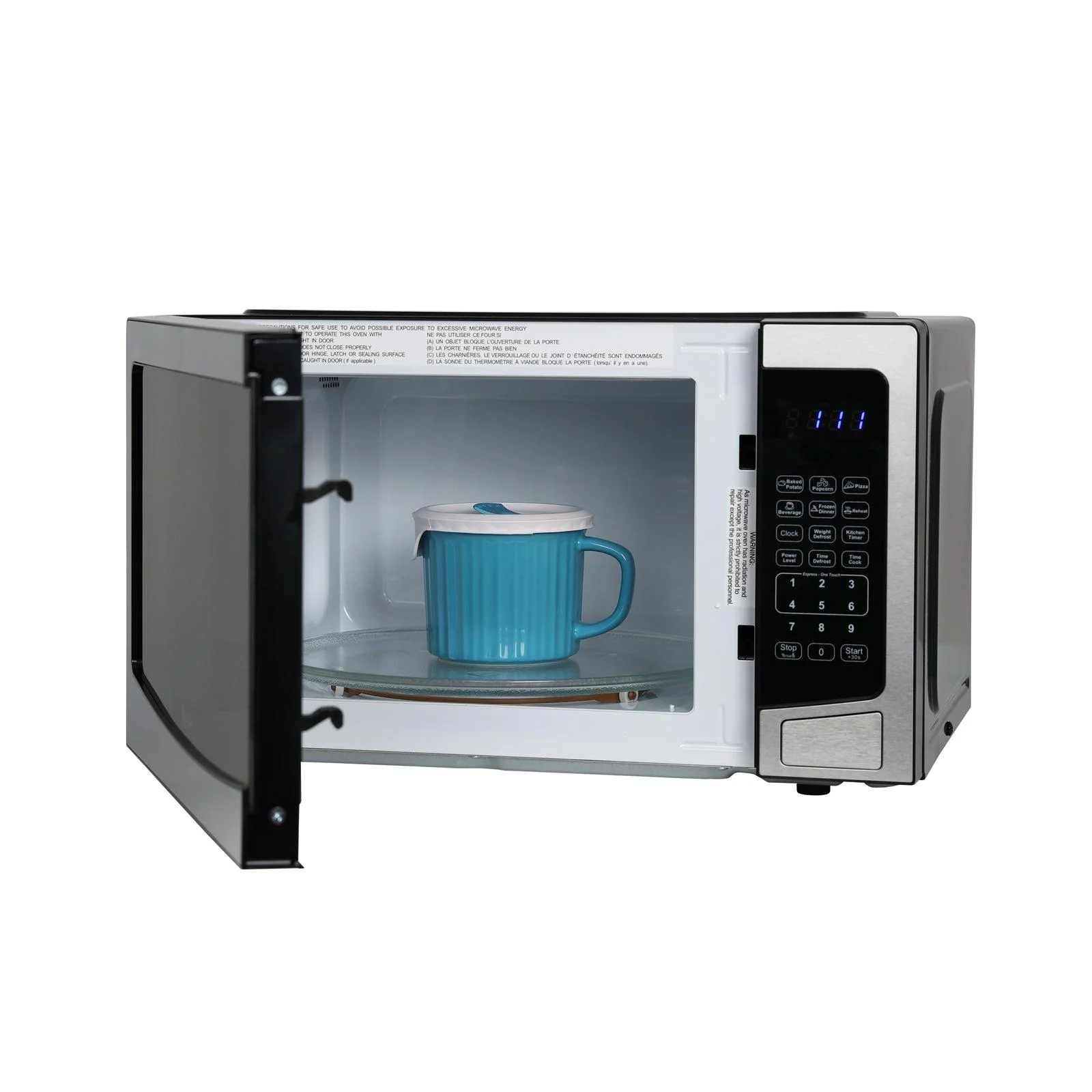 Avanti MT115V1B Avanti Microwave Oven, 1.1 Cu. Ft. Capacity - Black / 1.1 Cu. Ft. - Image 8