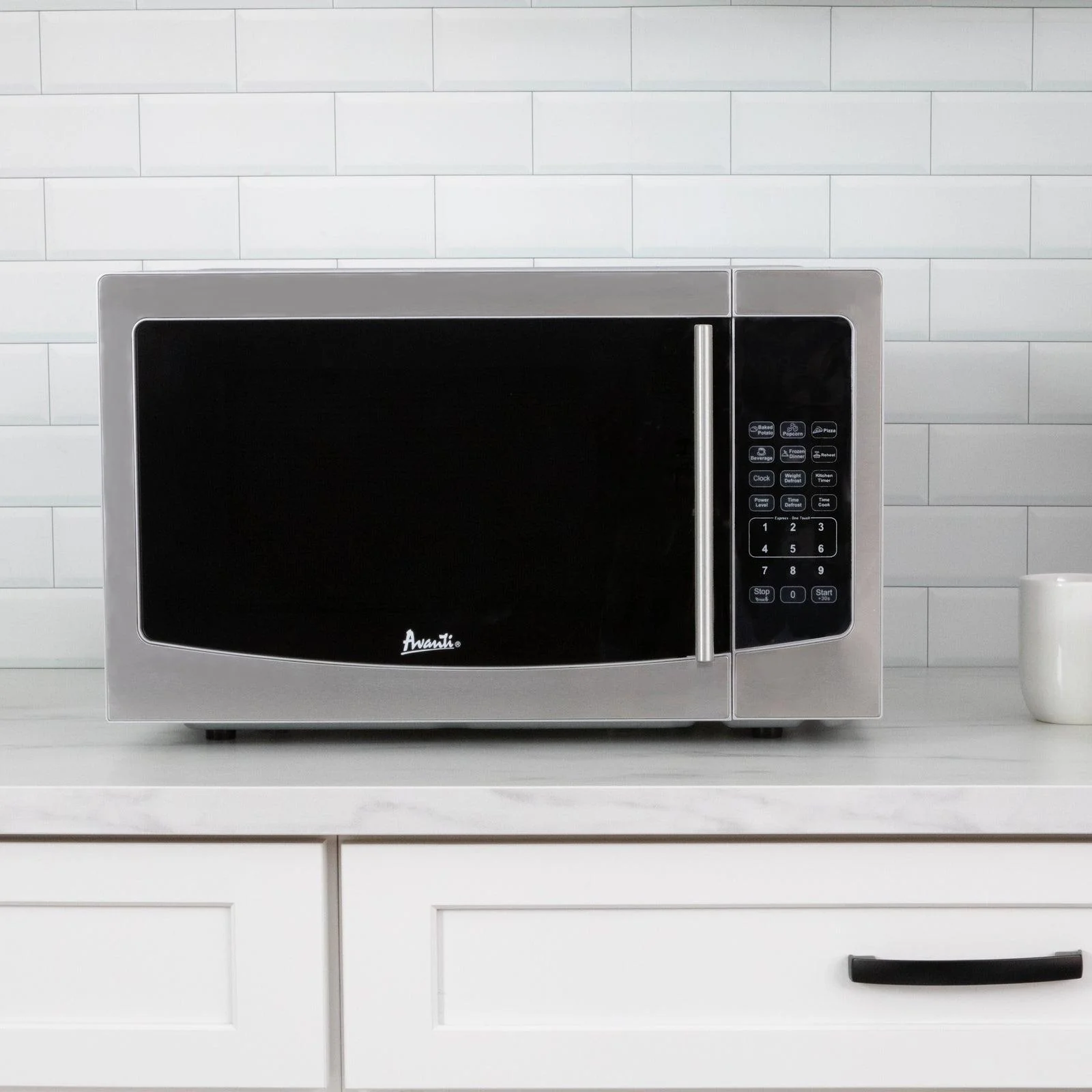 Avanti MT116V4M Avanti 1.1 Cu. Ft. Microwave Oven - Mirrored / 1.1 Cu. Ft. - Image 3