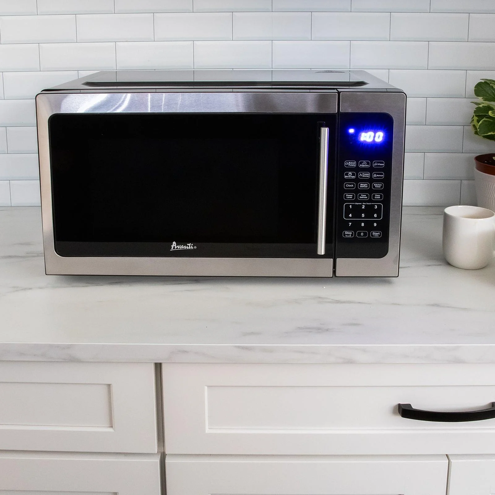 Avanti MT150V0W Avanti 1.5 Cu. Ft. Microwave Oven - White / 1.5 Cu. Ft. - Image 3