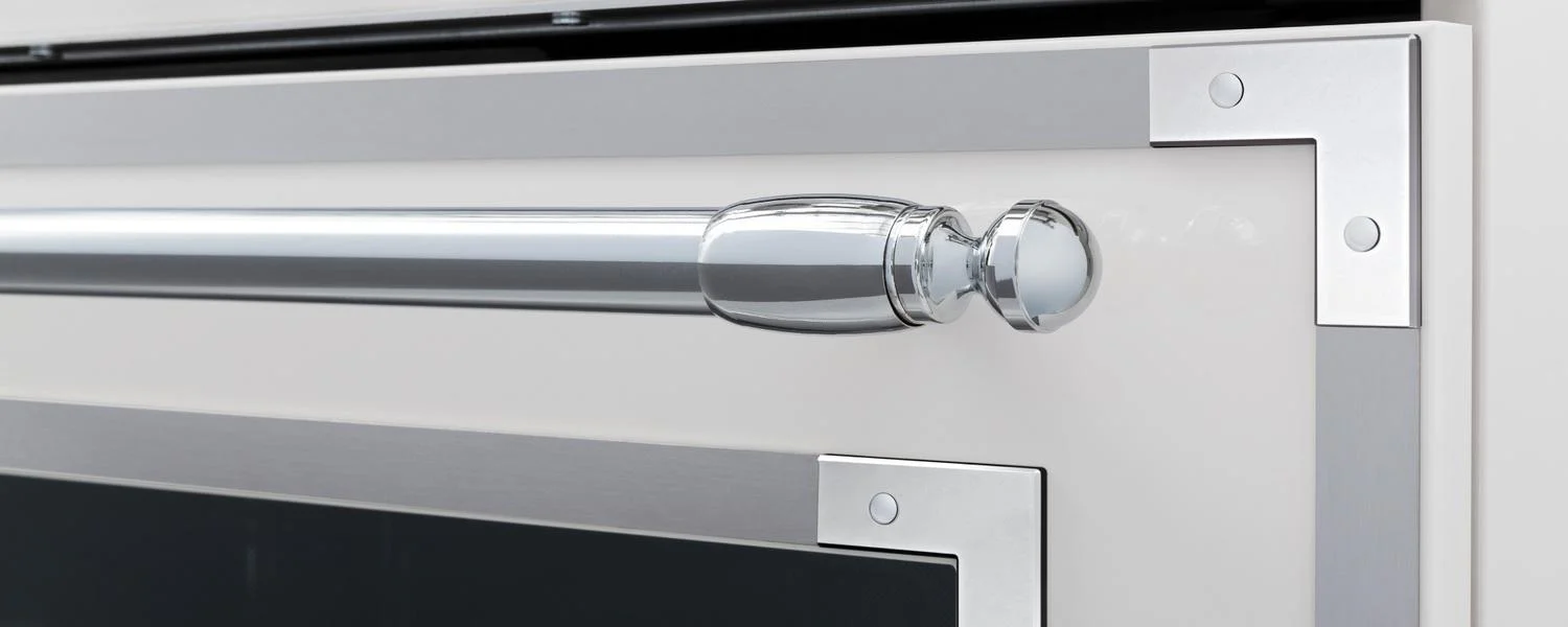Bertazzoni HER366BCFEPXT 36 Inch Dual Fuel Range, 6 Brass Burner And Cast Iron Griddle, Electric Self-Clean Oven Stainless Steel - Image 5