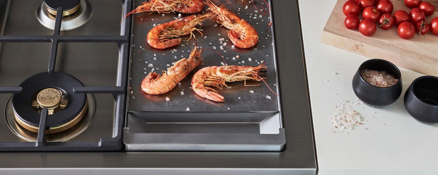 Bertazzoni MAS486BTFGMXT 48 Inch All Gas Range, 6 Brass Burner And Griddle Stainless Steel - Image 4