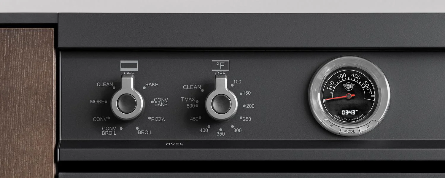 Bertazzoni PRO365ICFEPNET 36 Inch Induction Range, 5 Heating Zones And Cast Iron Griddle, Electric Self-Clean Oven Nero - Image 2