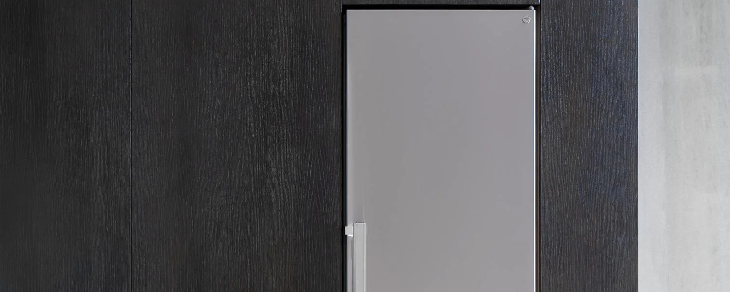 Bertazzoni REF24BMFIXNV 24 Inch Freestanding Bottom Mount With Ice Maker Stainless Steel - Image 3
