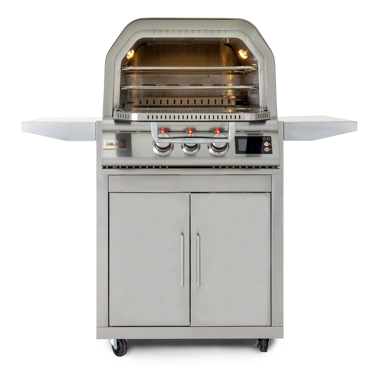 Blaze Grills BLZ26PZOVNLP Blaze 26-Inch Gas Outdoor Pizza Oven With Rotisserie, With Fuel Type - Propane - Image 3