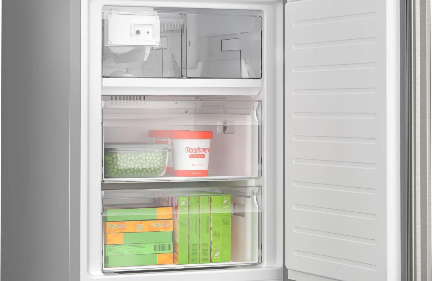 Bosch B24CB80ESS 800 Series Freestanding Bottom Freezer Refrigerator 24" Easy Clean Stainless Steel - Image 6