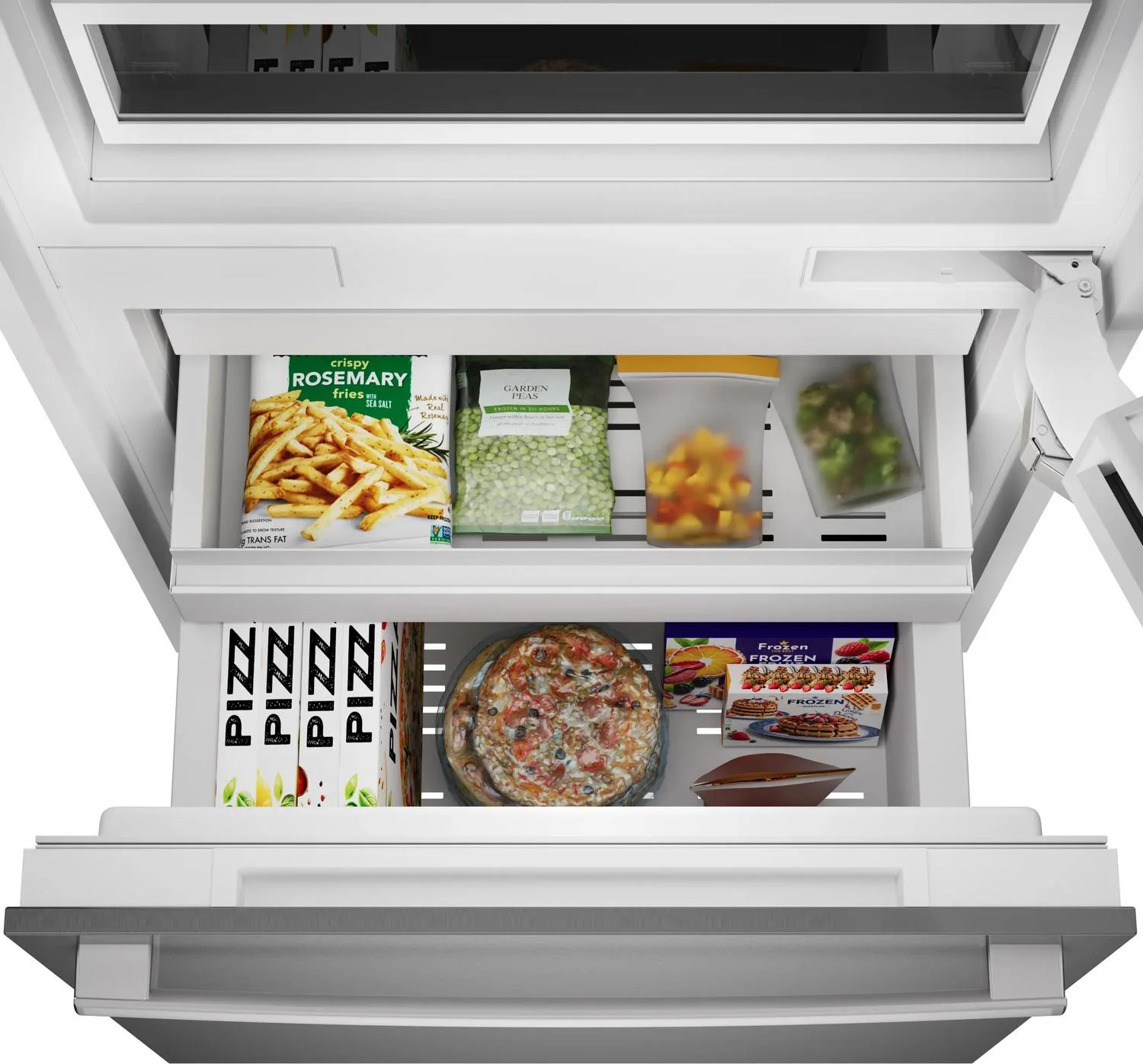 Bosch B30BB130SS Benchmark®, Vario Built-In Fridge-Freezer With Freezer At Bottom, 30'', Soft Close Flat Hinge - Image 17