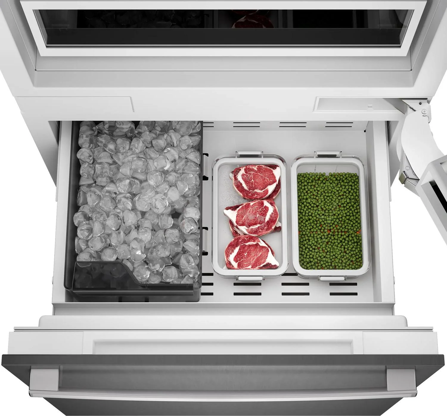 Bosch B30BB130SS Benchmark®, Vario Built-In Fridge-Freezer With Freezer At Bottom, 30'', Soft Close Flat Hinge - Image 6