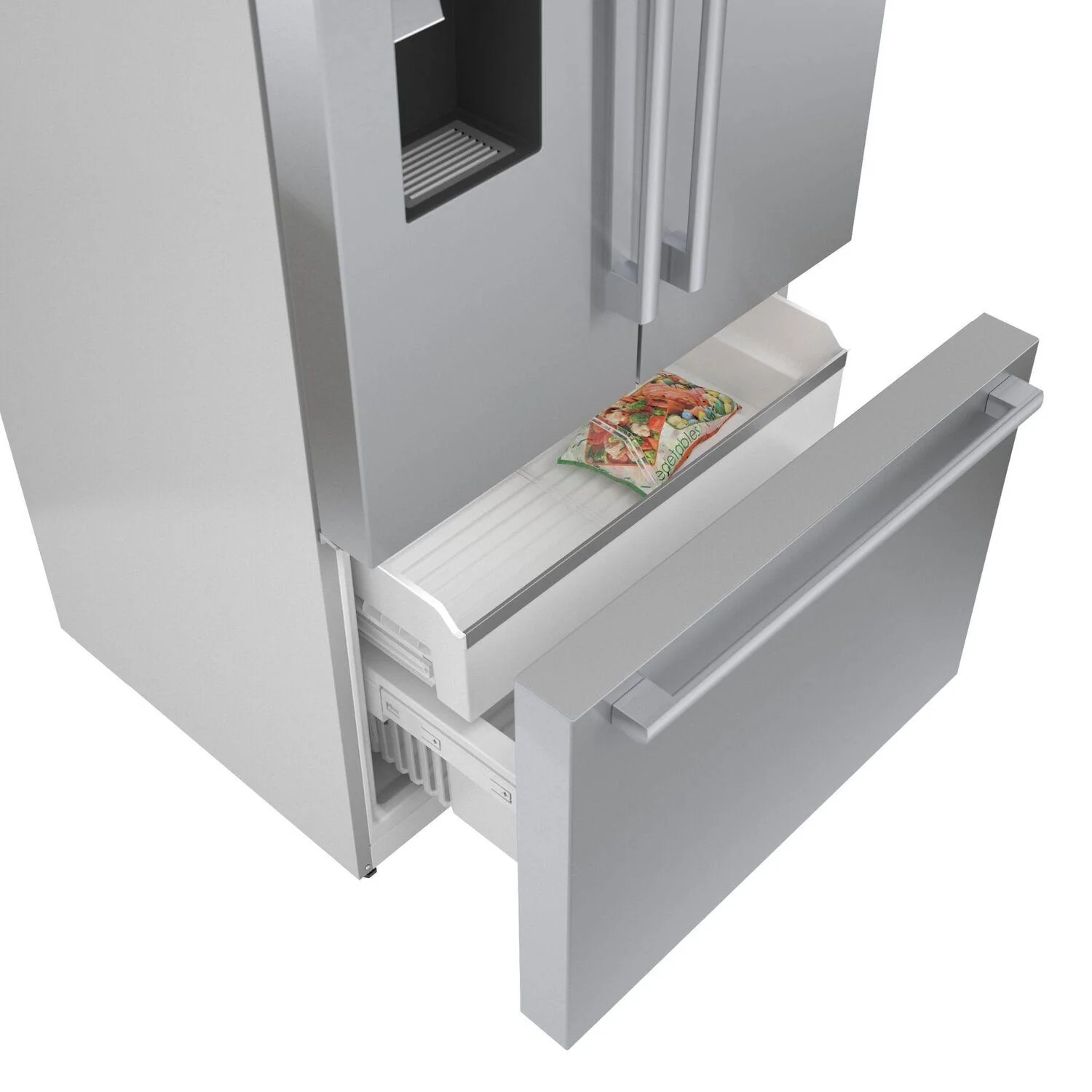 Bosch B36FD50SNS 500 Series French Door Bottom Mount Refrigerator 36'' Easy Clean Stainless Steel B36Fd50Sns - Image 9