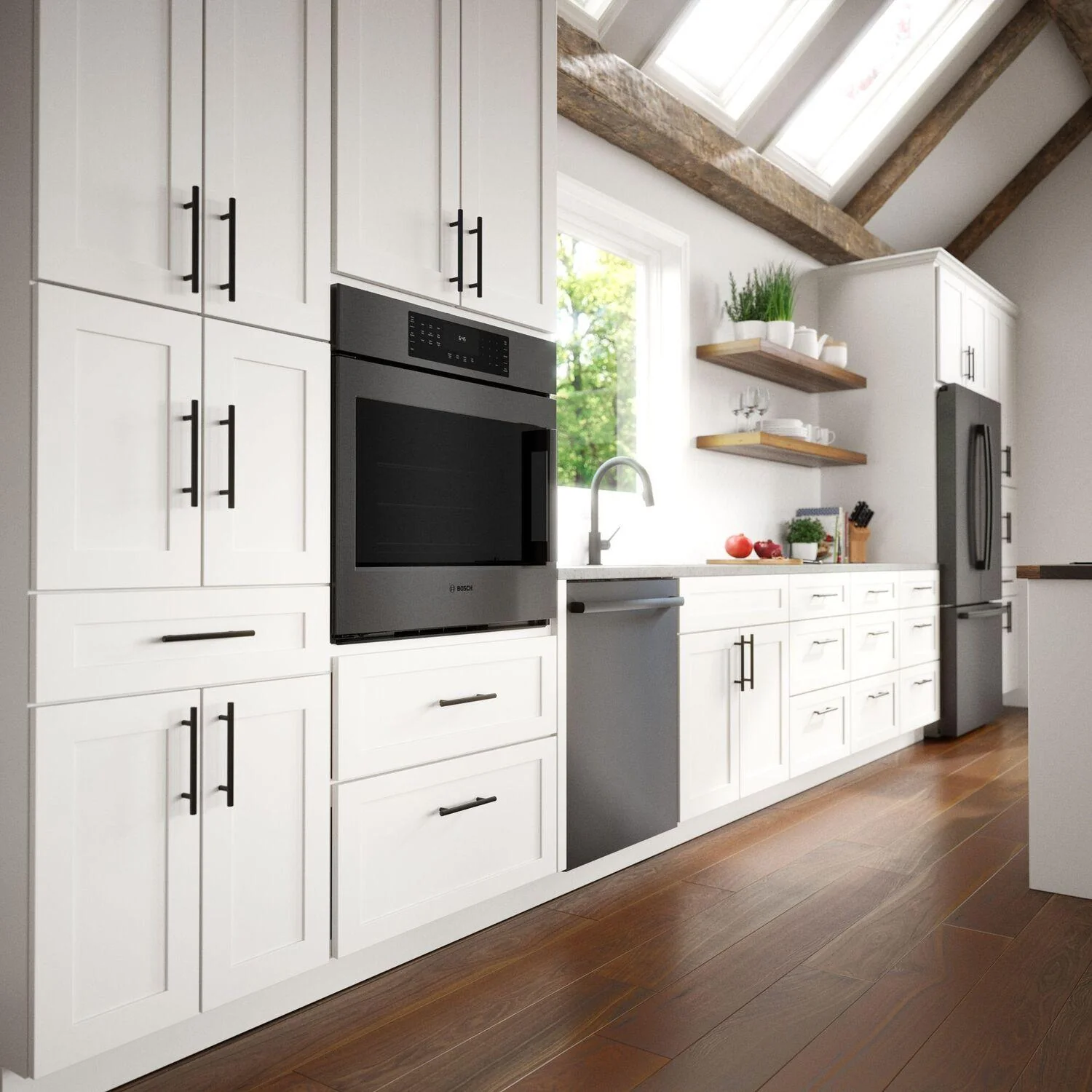 Bosch HBL8444LUC 800 Series Single Wall Oven 30'' Left Sideopening Door, Black Stainless Steel Hbl8444Luc - Image 14