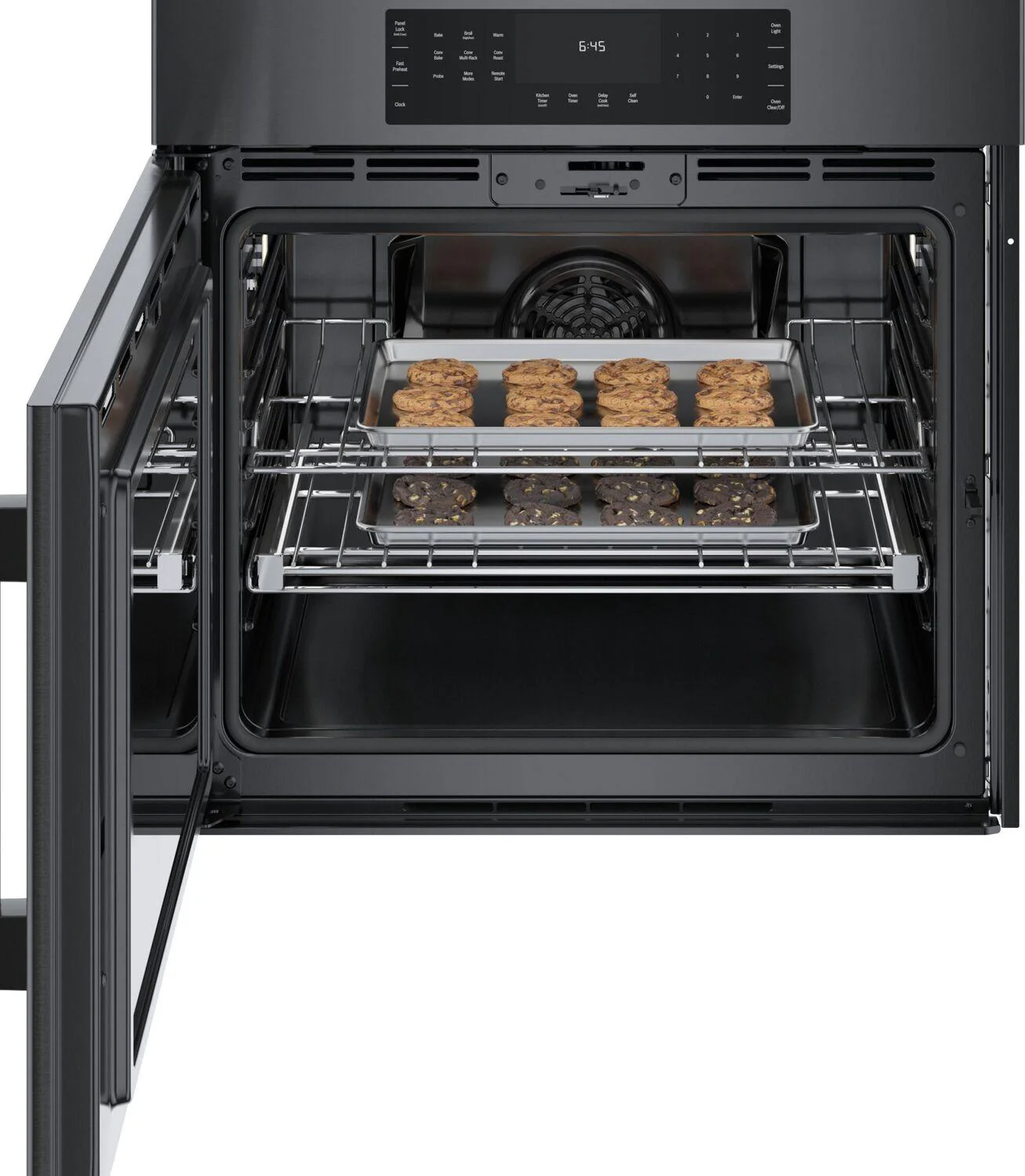 Bosch HBL8444LUC 800 Series Single Wall Oven 30'' Left Sideopening Door, Black Stainless Steel Hbl8444Luc - Image 3