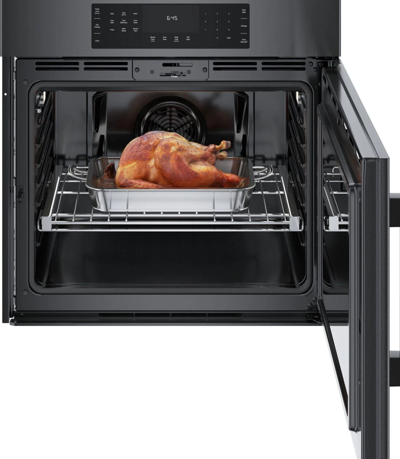 Bosch HBL8444RUC 800 Series Single Wall Oven 30'' Right Sideopening Door, Black Stainless Steel Hbl8444Ruc - Image 10