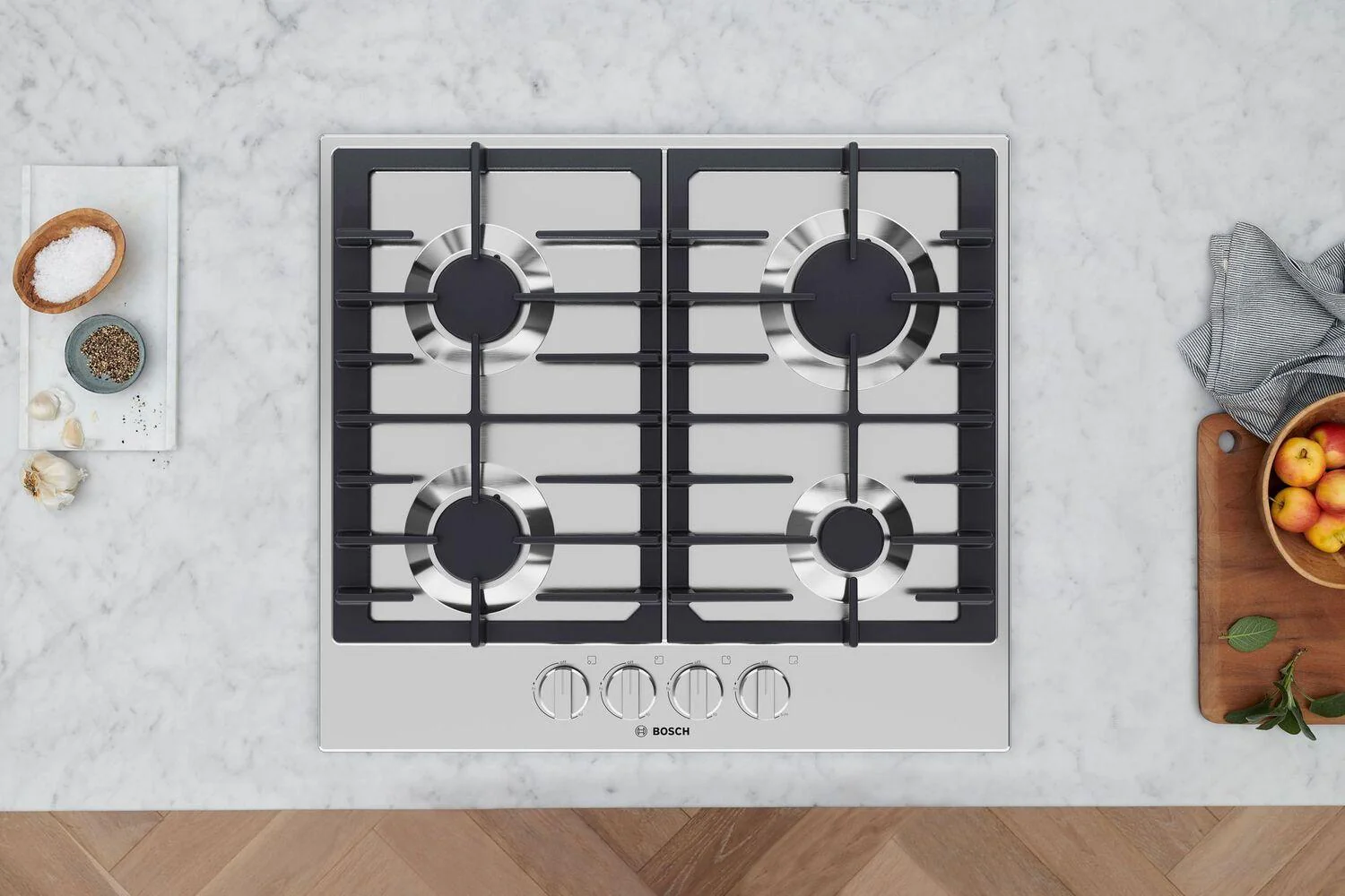 Bosch NGM3450UC 300 Series Gas Cooktop Stainless Steel - Image 11