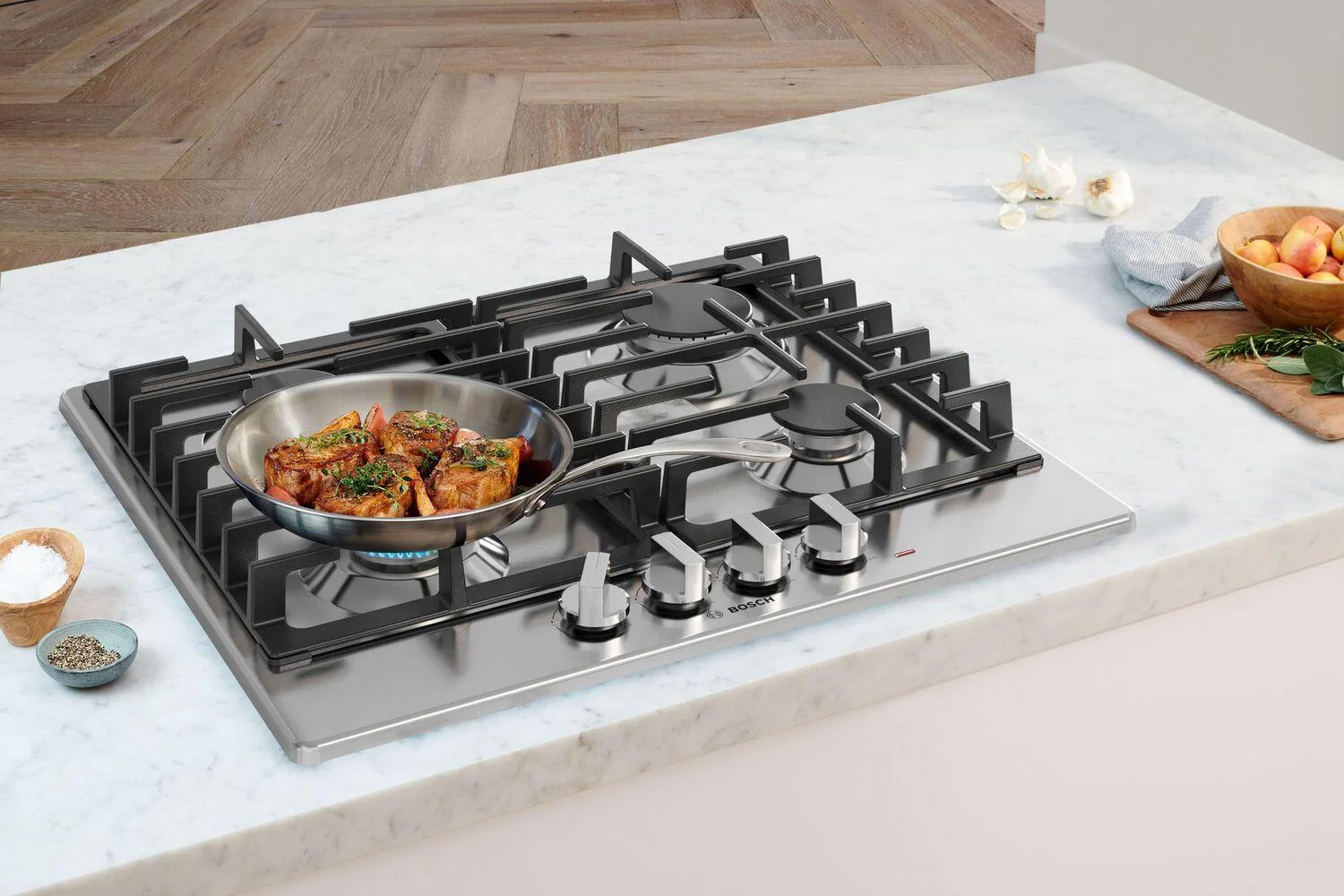 Bosch NGM5453UC 500 Series Gas Cooktop Stainless Steel Ngm5453Uc - Image 14