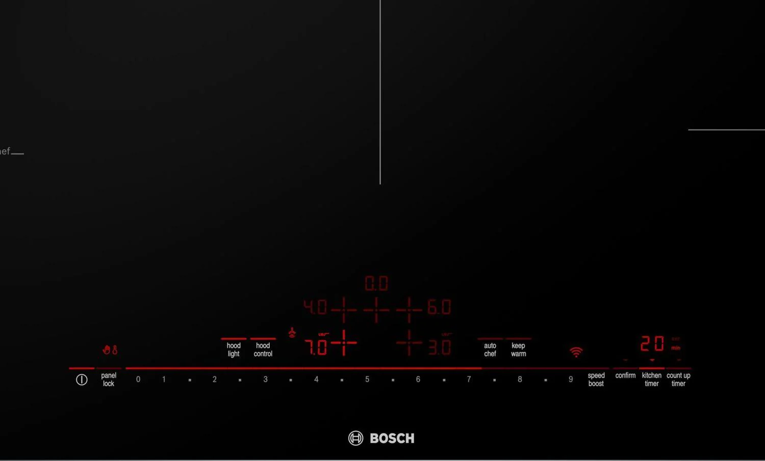 Bosch NIT8660UC 800 Series Induction Cooktop 36'' Black, Surface Mount Without Frame Nit8660Uc - Image 4