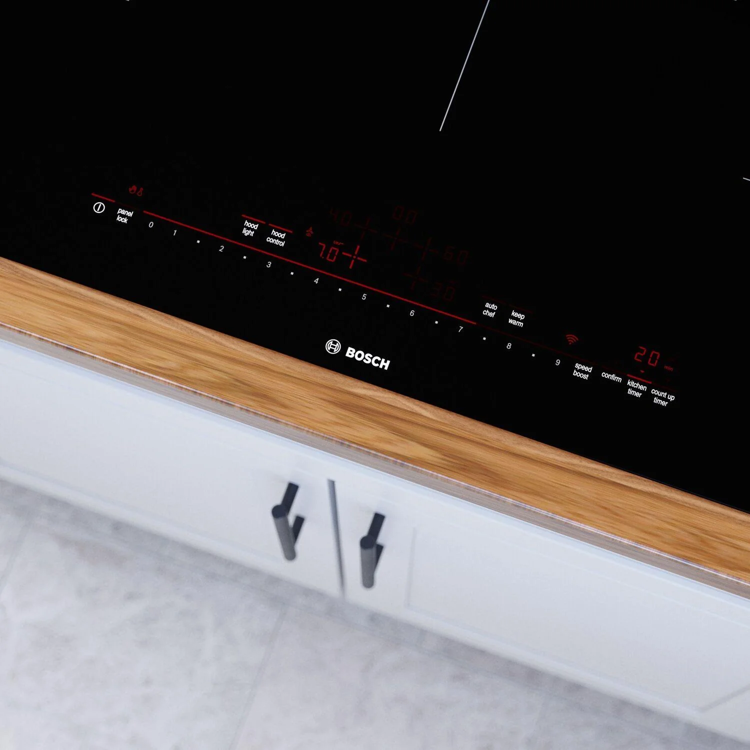 Bosch NIT8660UC 800 Series Induction Cooktop 36'' Black, Surface Mount Without Frame Nit8660Uc - Image 9