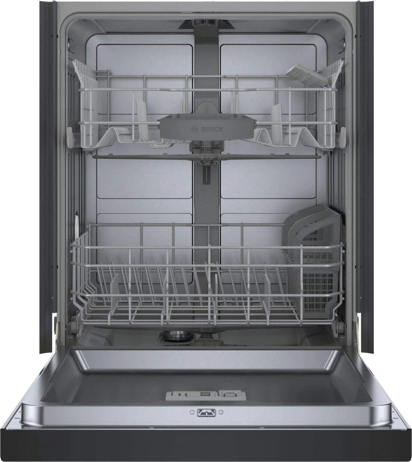 Bosch SHE3AEM6N 100 Series Dishwasher 24" Black - Image 2