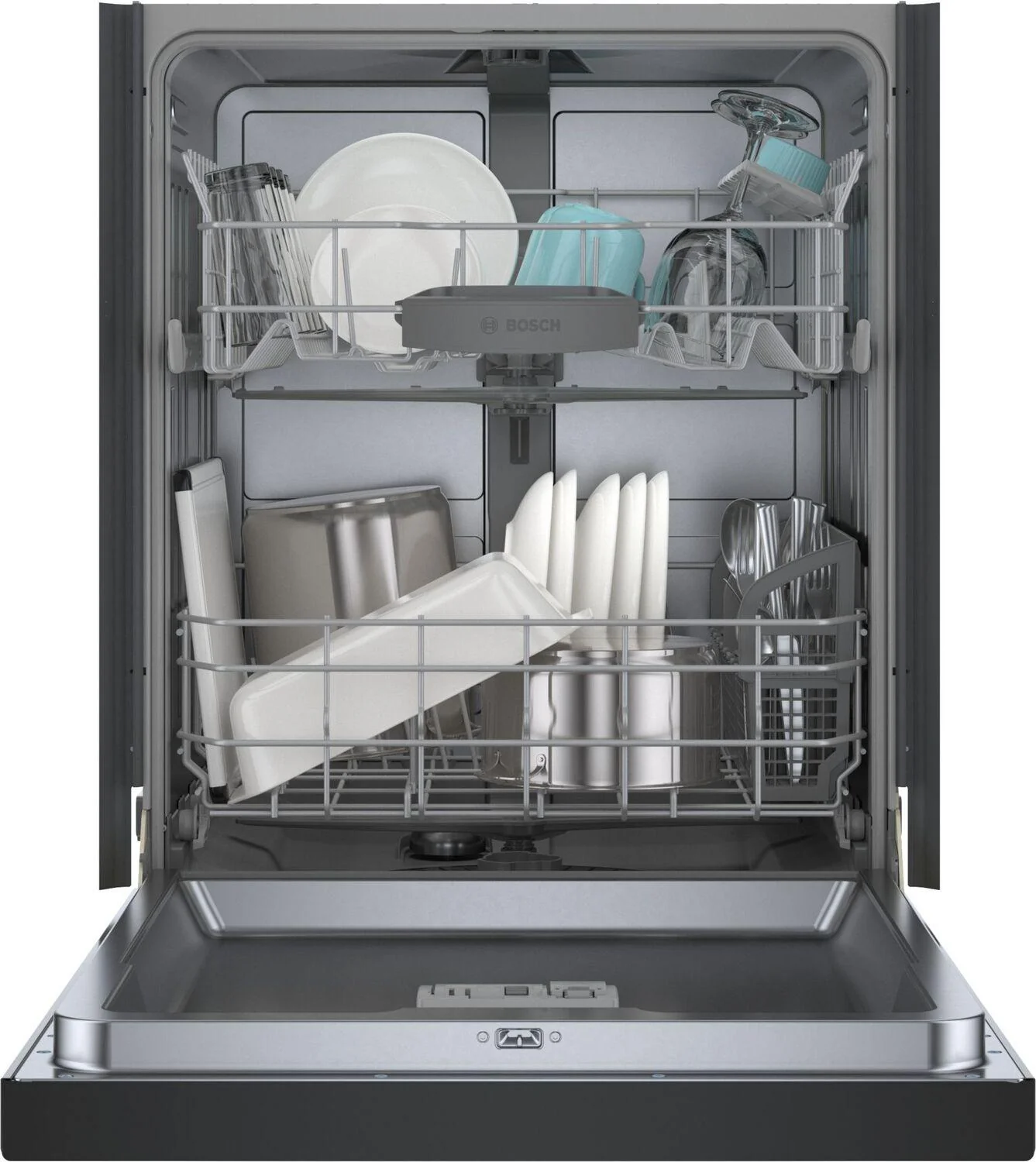 Bosch SHE3AEM6N 100 Series Dishwasher 24" Black - Image 6