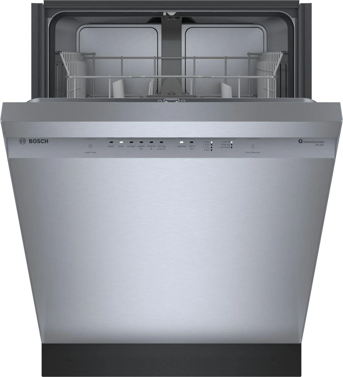 Bosch SHE41CM5N 100 Series Dishwasher 24'' Stainless Steel Anti-fingerprint - Image 3