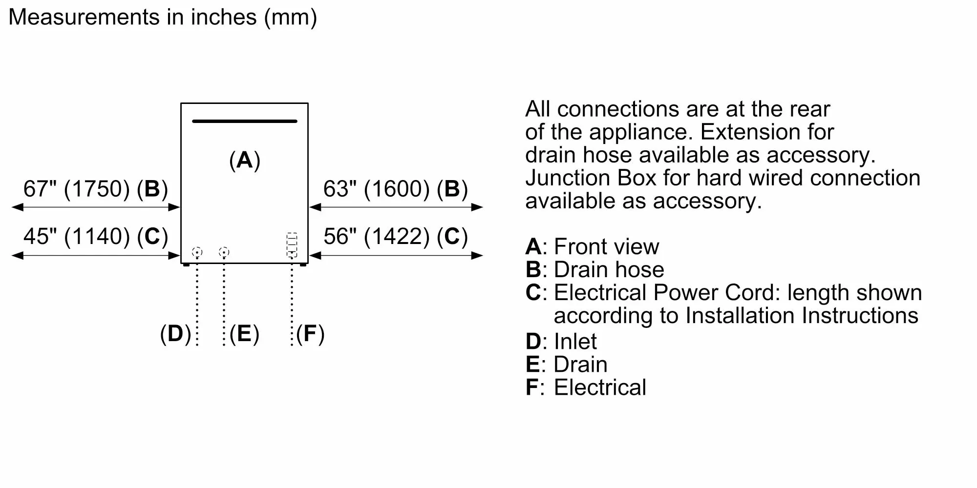 Bosch SHP65DM5N 500 Series, Built-Under Dishwasher, 24'', Brushed Steel Anti-Fingerprint - Image 32