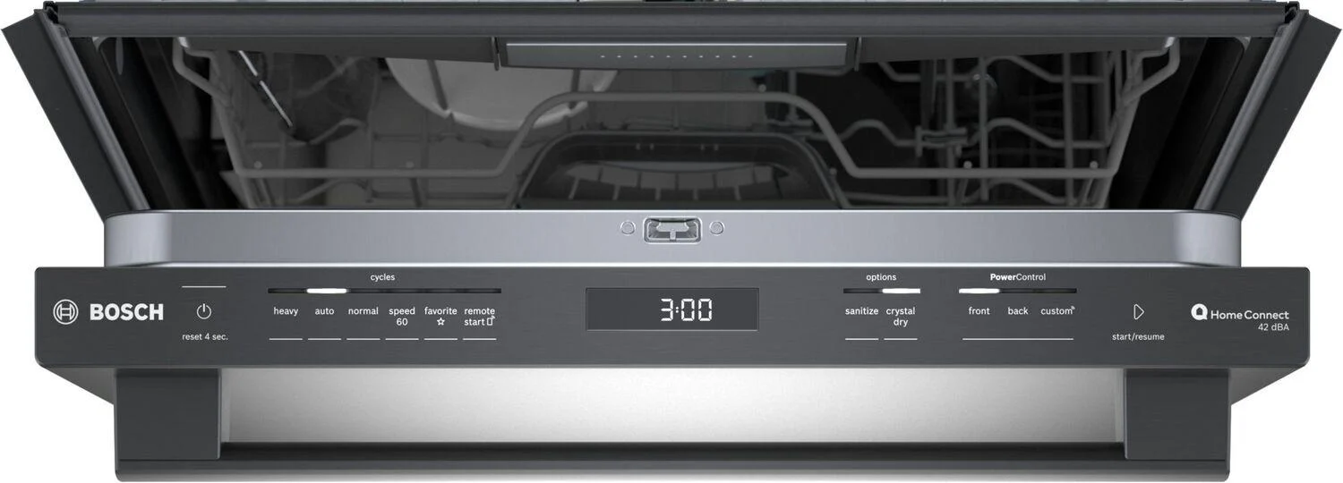 Bosch SHX78CM4N 800 Series Dishwasher 24" Black Stainless Steel - Image 4