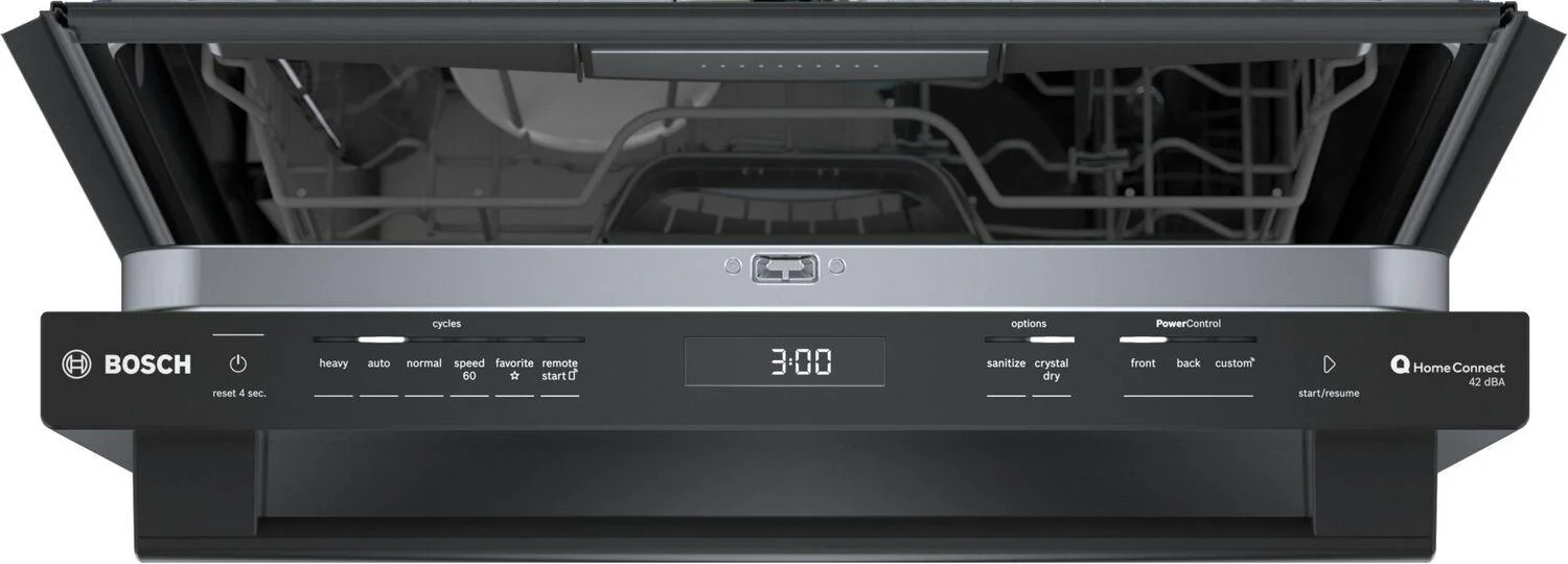 Bosch SHX78CM6N 800 Series Dishwasher 24" Black - Image 3