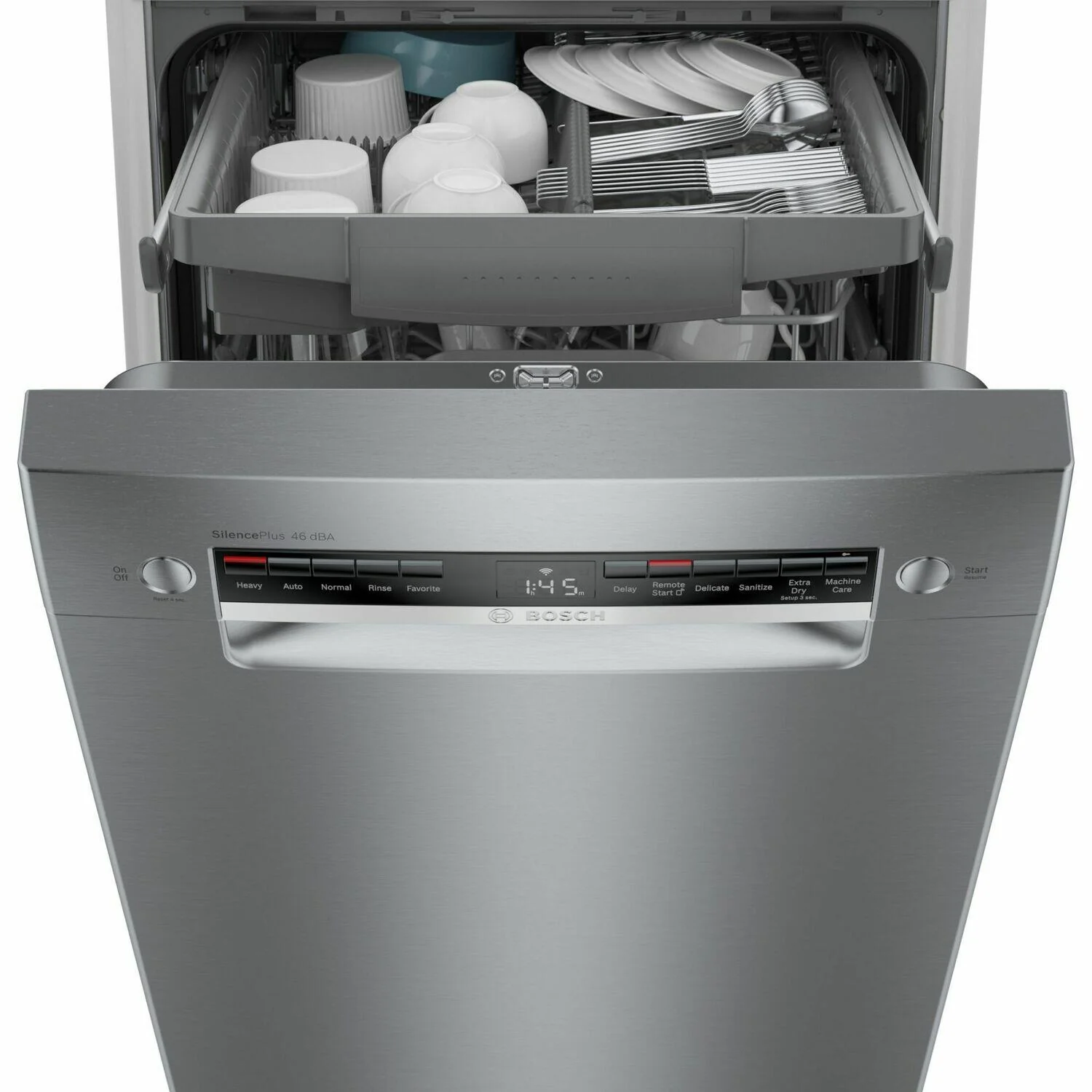 Bosch SPE53B55UC 300 Series Dishwasher 17 3/4'' Stainless Steel Spe53B55Uc - Image 3