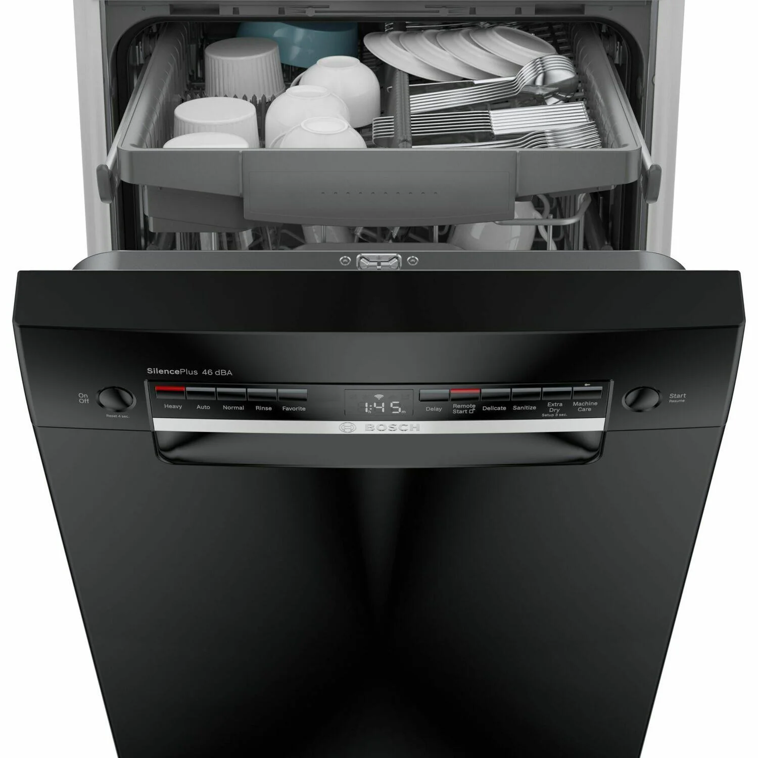 Bosch SPE53B56UC 300 Series Dishwasher 17 3/4'' Black Spe53B56Uc - Image 3