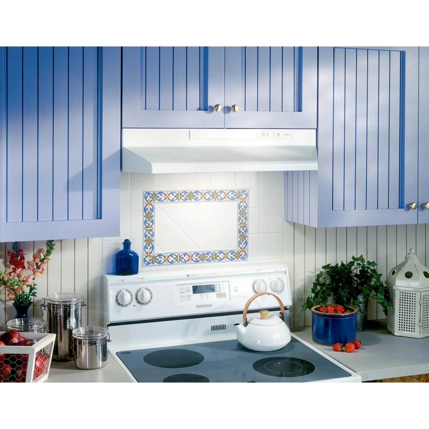 Broan F402411 Broan® 24-Inch Convertible Under-Cabinet Range Hood, 230 Max Blower Cfm, White-On-White - Image 2