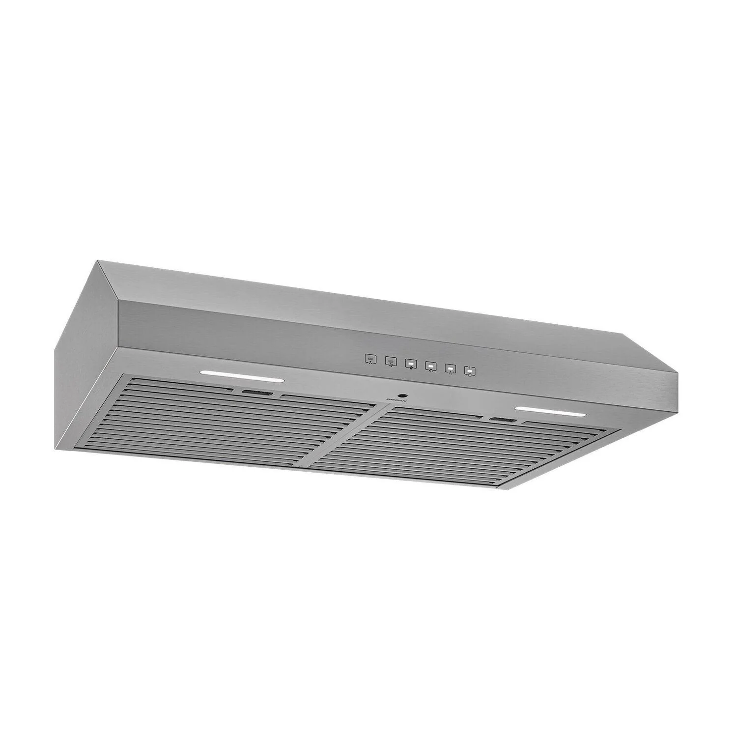 Broan GLA3304SS Glacier 30-Inch 490 Max Blower Cfm 1.1 Sones Stainless Range Hood