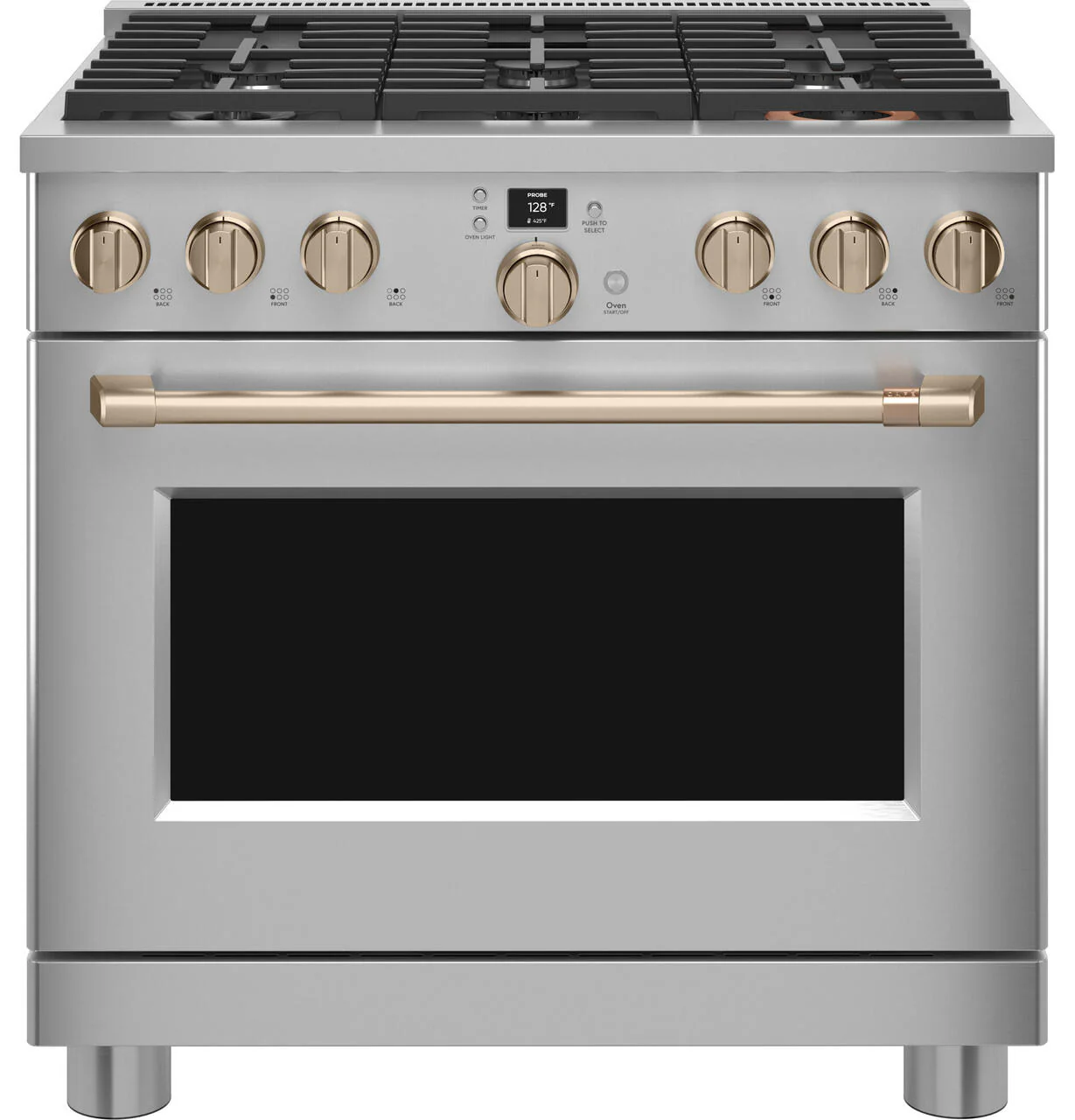 Cafe C2Y366P2TS1 Café™ 36" Smart Dual-Fuel Commercial-Style Range With 6 Burners (Natural Gas) - Image 12