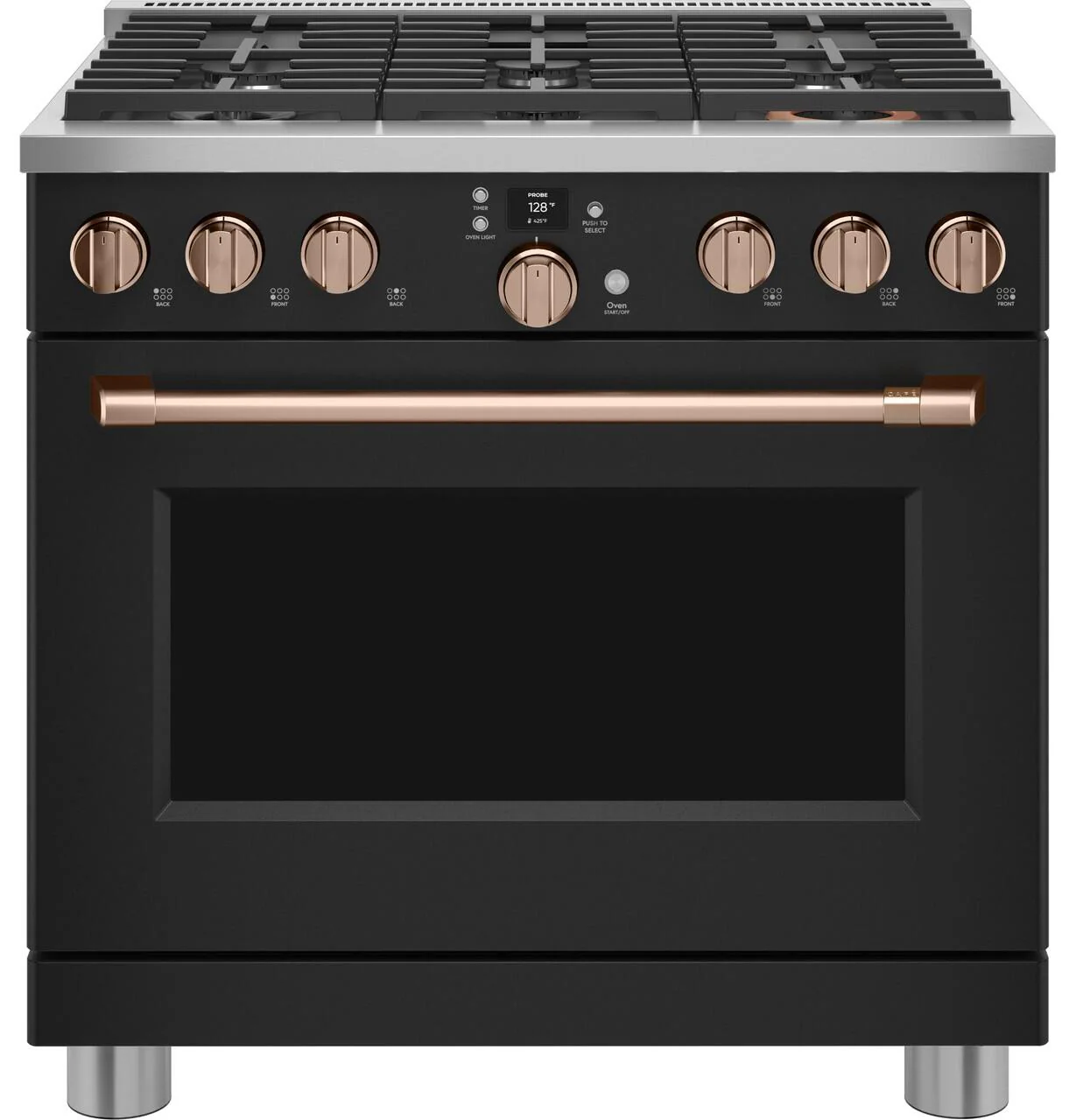 Cafe C2Y366P3TD1 Café™ 36" Smart Dual-Fuel Commercial-Style Range With 6 Burners (Natural Gas) - Image 13