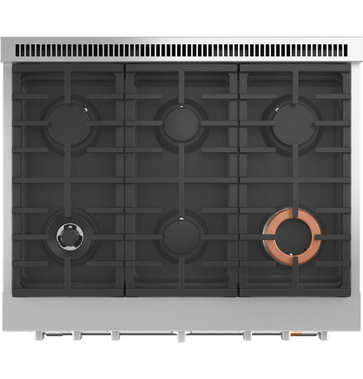 Cafe C2Y366P3TD1 Café™ 36" Smart Dual-Fuel Commercial-Style Range With 6 Burners (Natural Gas) - Image 4