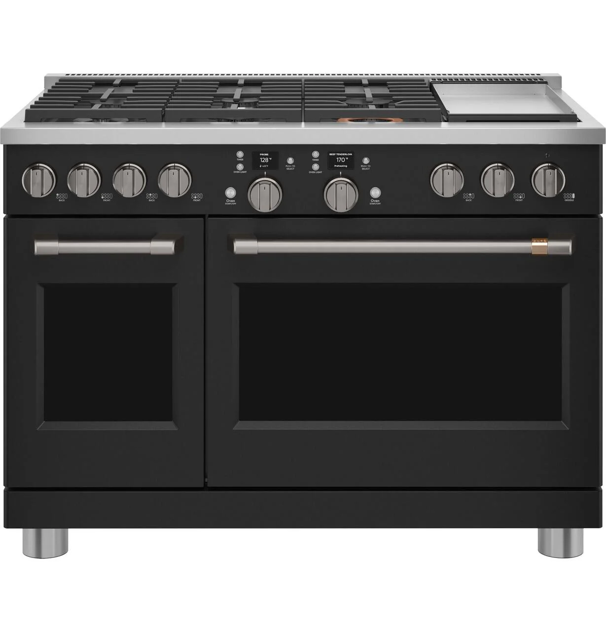 Cafe C2Y486P3TD1 Café™ 48" Smart Dual-Fuel Commercial-Style Range With 6 Burners And Griddle (Natural Gas) - Image 29