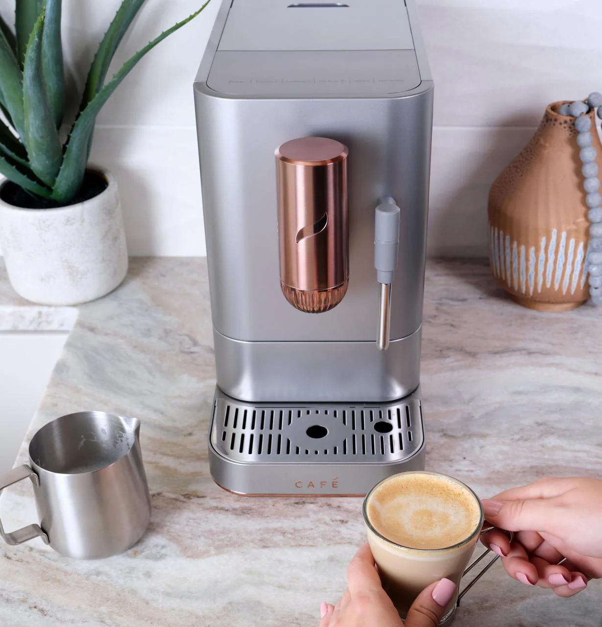 Cafe C7CEBBS2RS3 Café™ Affetto Automatic Espresso Machine + Frother - Image 19