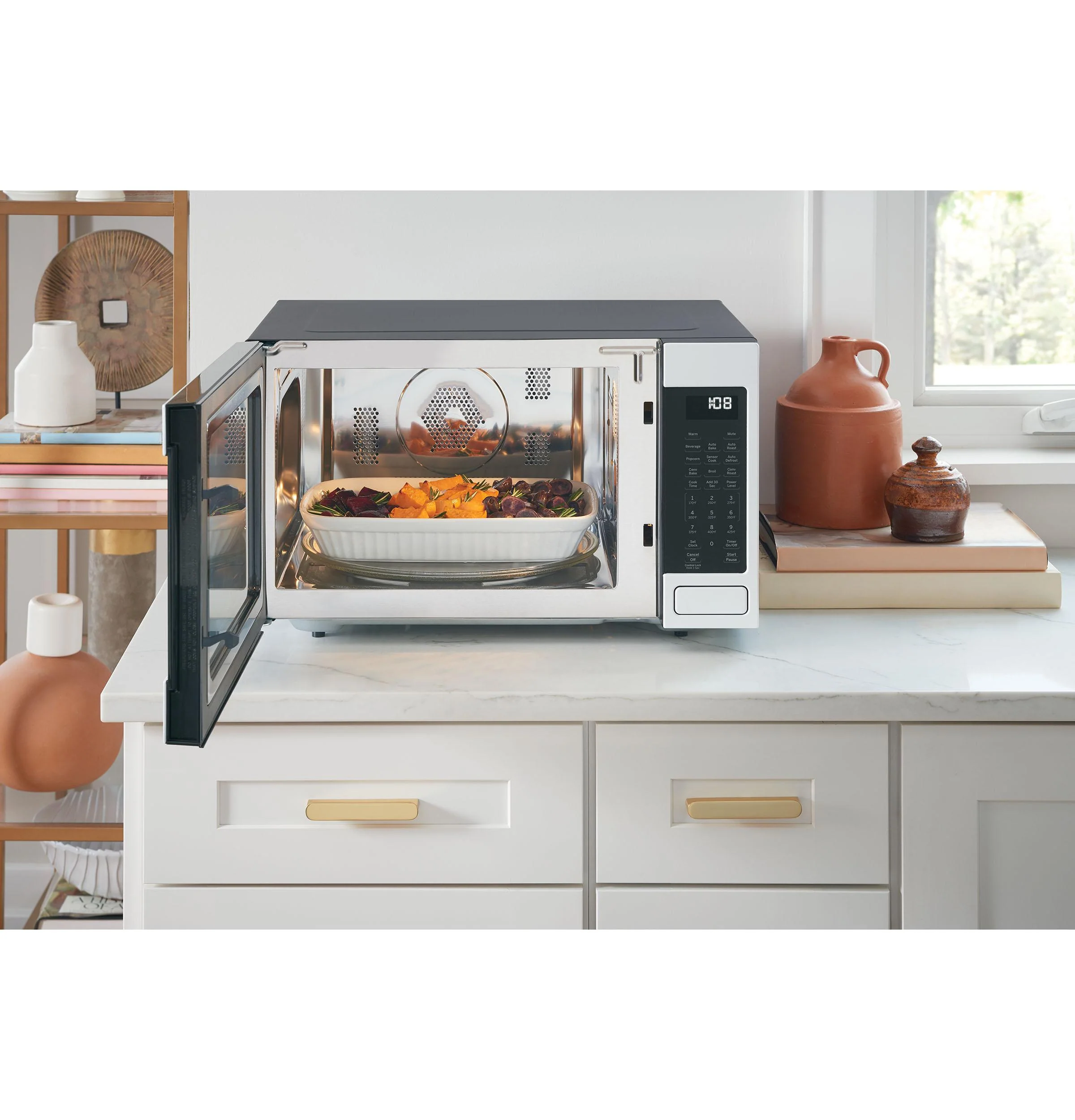 Cafe CCWK15C1WDS Café™ 1.5 Cu. Ft. Smart Countertop Convection/Microwave Oven - Image 6
