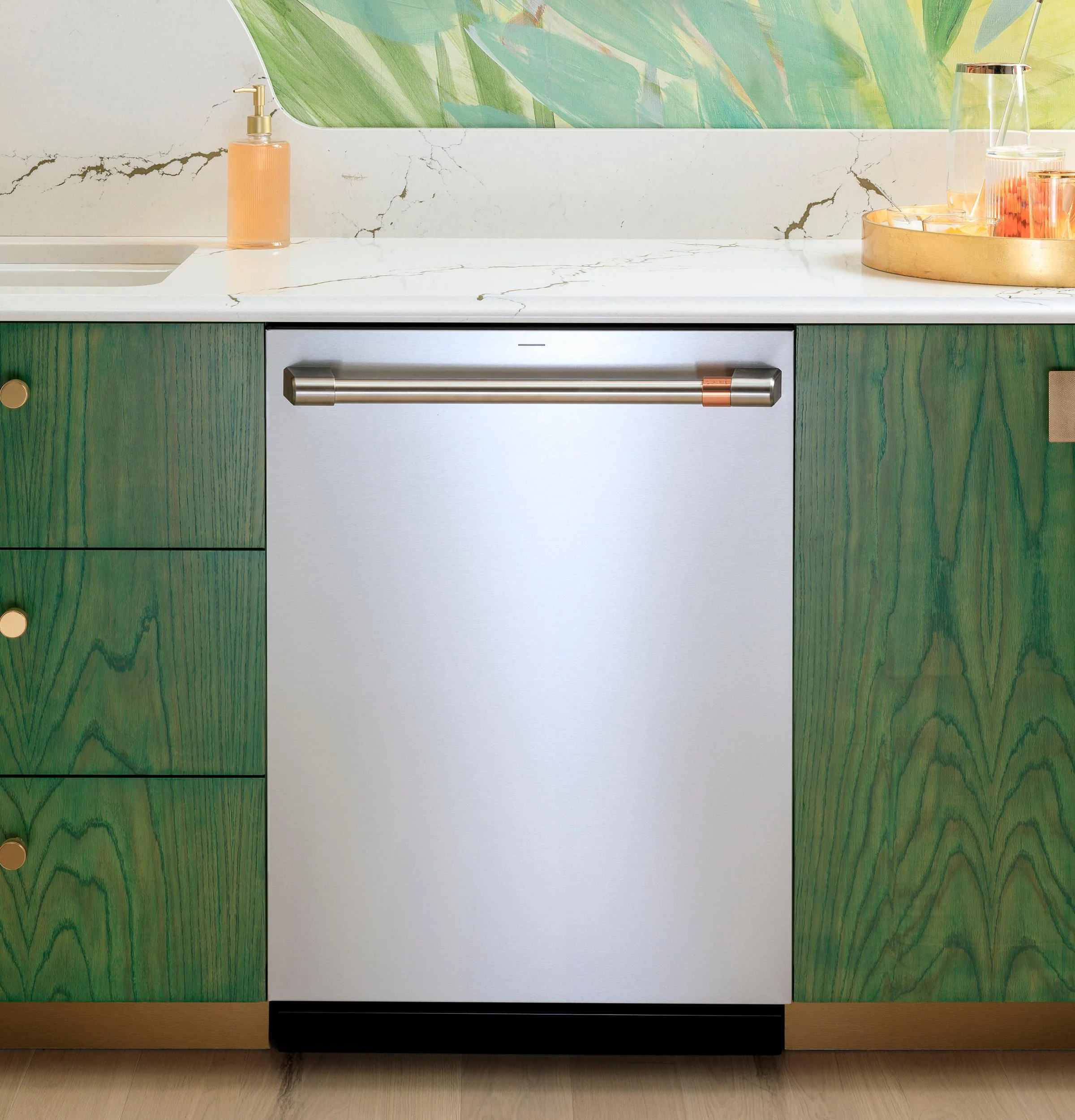 Cafe CDT888P2VS1 Café™ Customfit Energy Star Stainless Interior Smart Dishwasher With Ultra Wash Top Rack And Dual Convection Ultra Dry, Led Lights, 39 Dba - Image 22