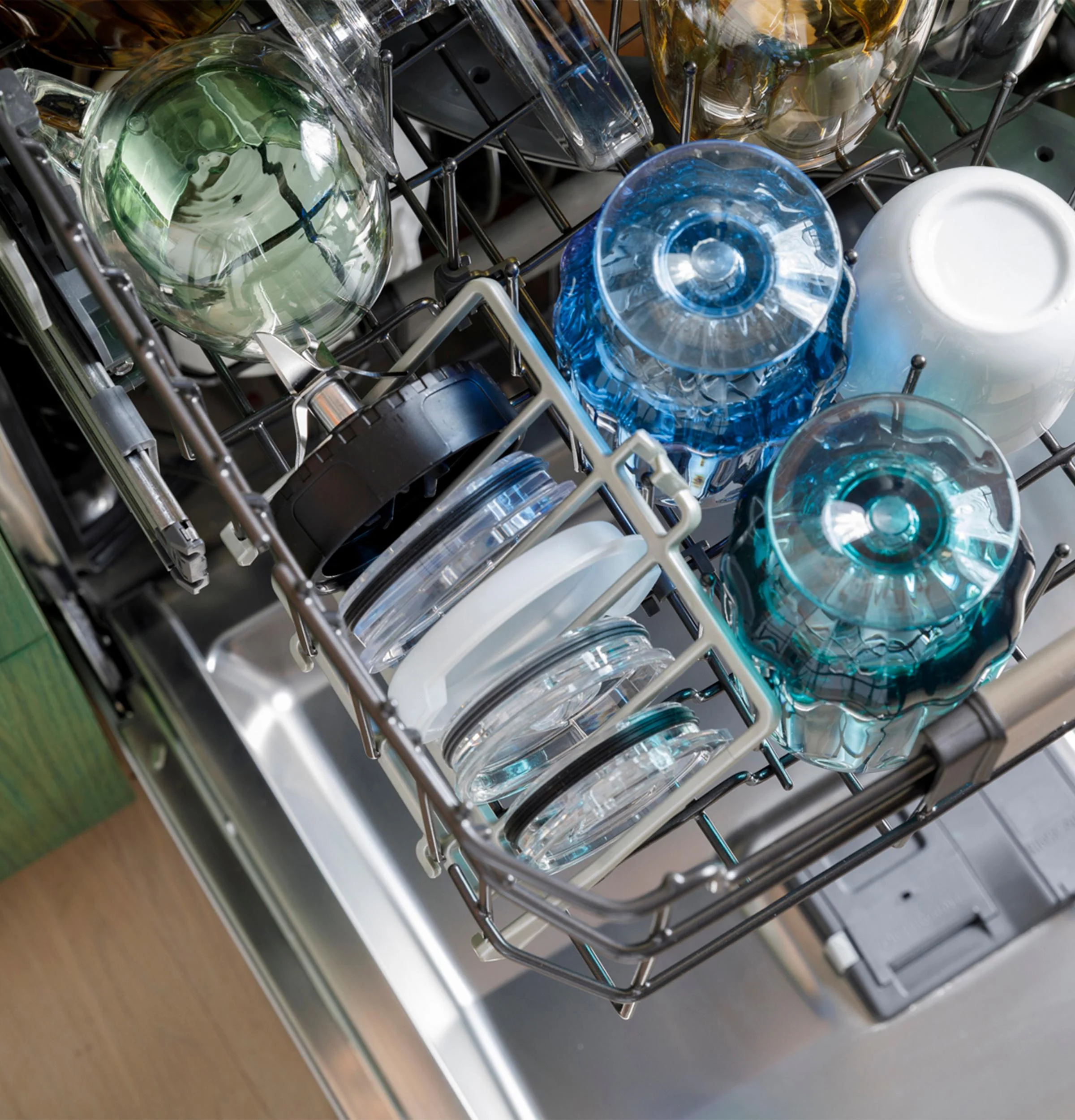 Cafe CDT888P2VS1 Café™ Customfit Energy Star Stainless Interior Smart Dishwasher With Ultra Wash Top Rack And Dual Convection Ultra Dry, Led Lights, 39 Dba - Image 34
