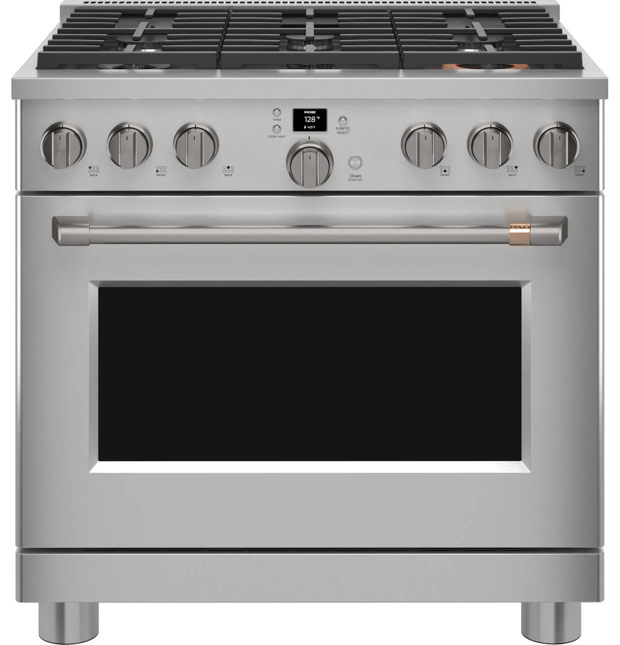 Cafe CGY366P2TS1 Café™ 36" Smart All-Gas Commercial-Style Range With 6 Burners (Natural Gas) - Image 7
