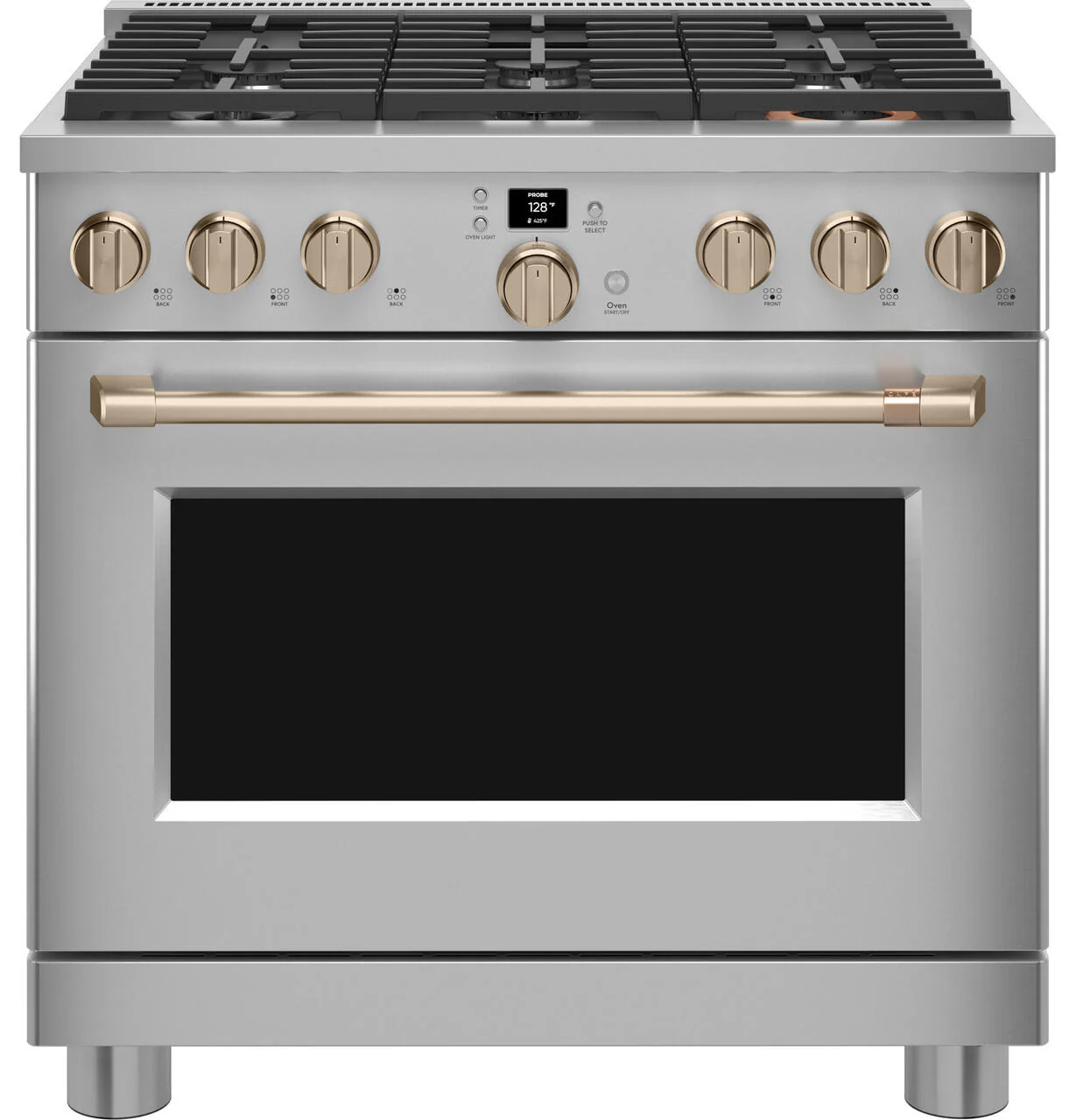 Cafe CGY366P2TS1 Café™ 36" Smart All-Gas Commercial-Style Range With 6 Burners (Natural Gas) - Image 8