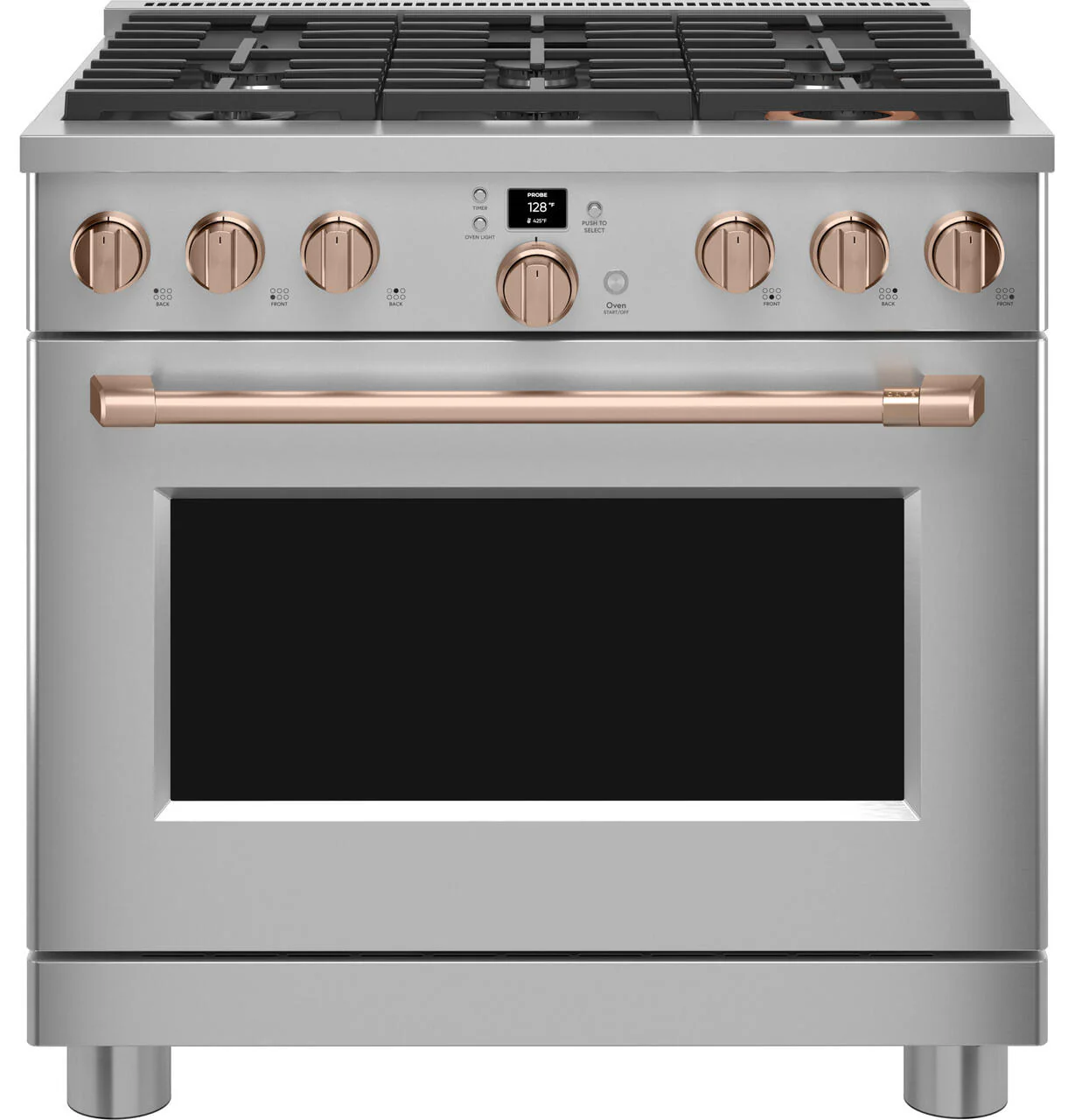 Cafe CGY366P2TS1 Café™ 36" Smart All-Gas Commercial-Style Range With 6 Burners (Natural Gas) - Image 9