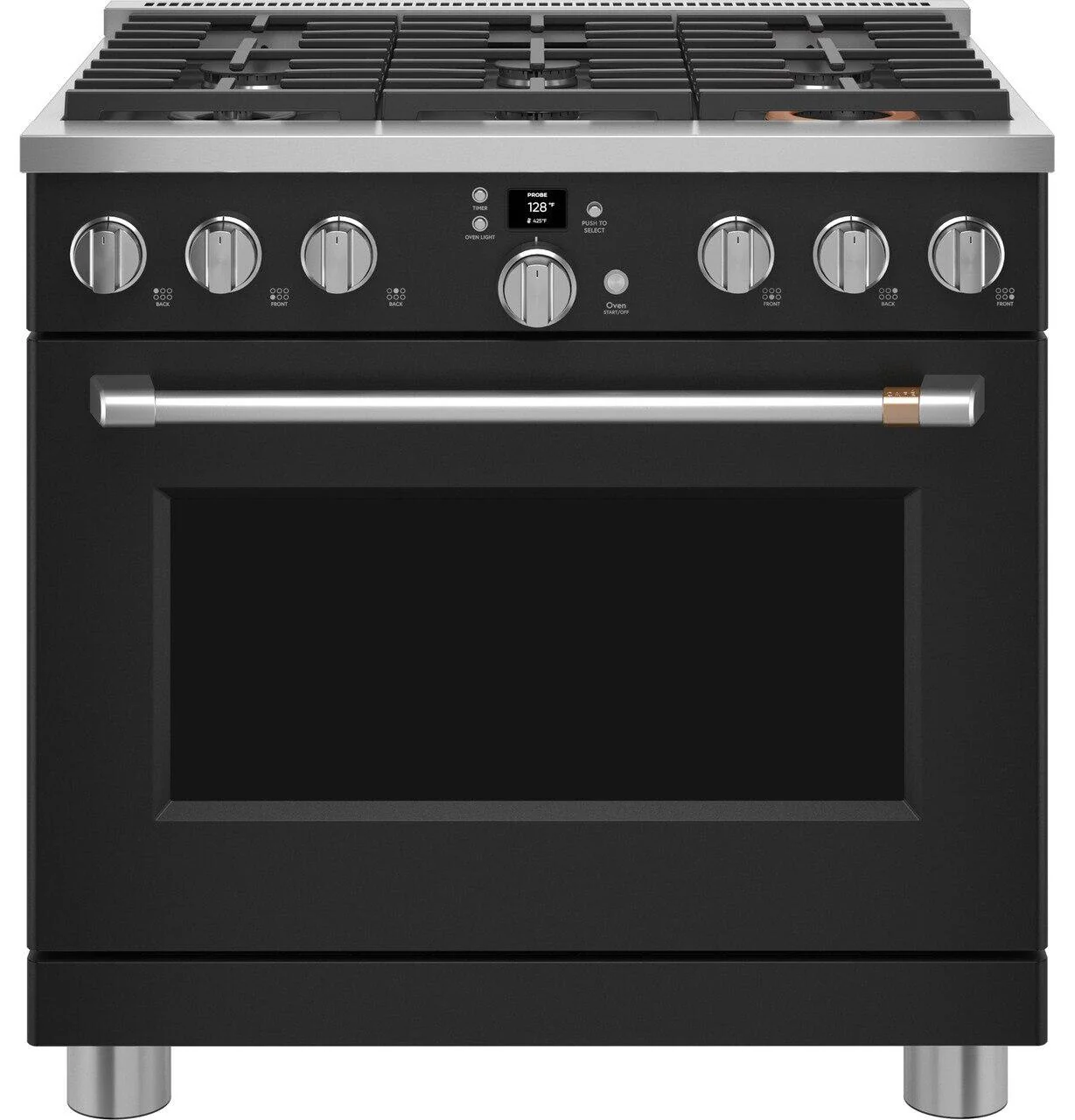 Cafe CGY366P3TD1 Café™ 36" Smart All-Gas Commercial-Style Range With 6 Burners (Natural Gas) - Image 6