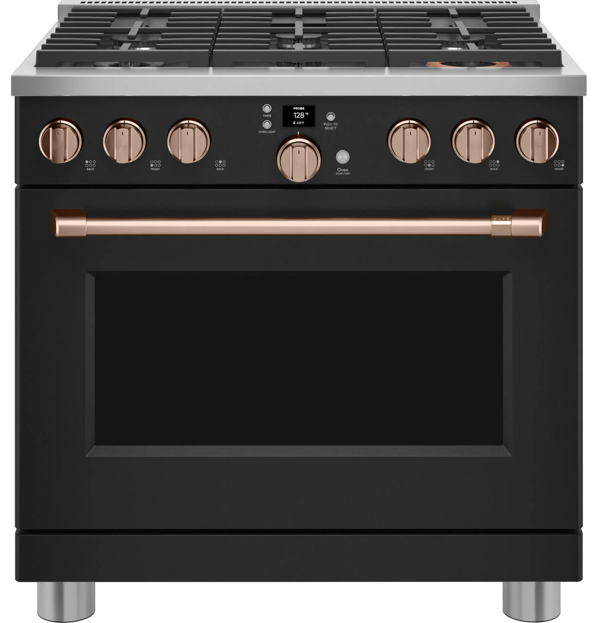Cafe CGY366P3TD1 Café™ 36" Smart All-Gas Commercial-Style Range With 6 Burners (Natural Gas) - Image 9