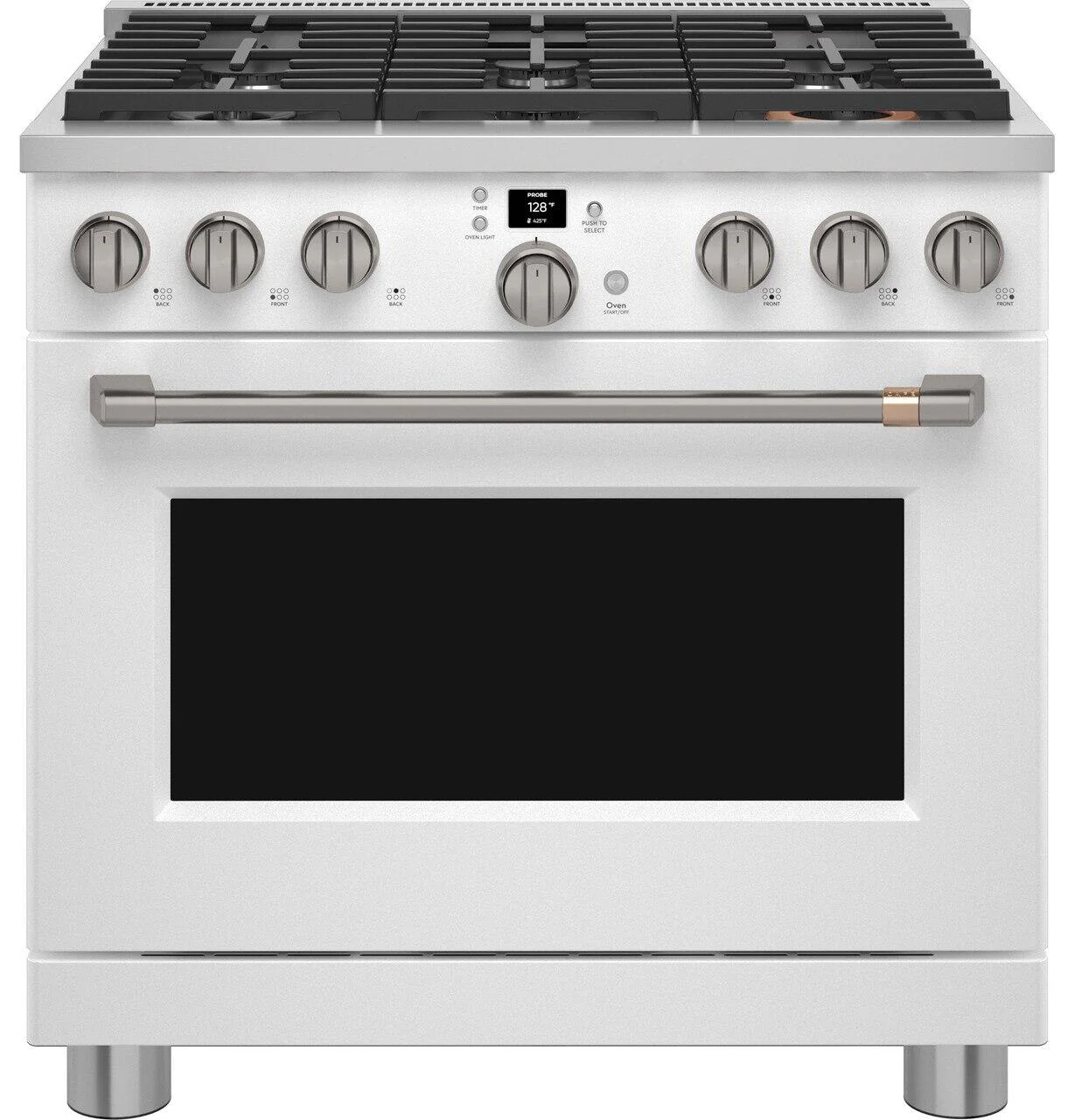 Cafe CGY366P4TW2 Café™ 36" Smart All-Gas Commercial-Style Range With 6 Burners (Natural Gas) - Image 7